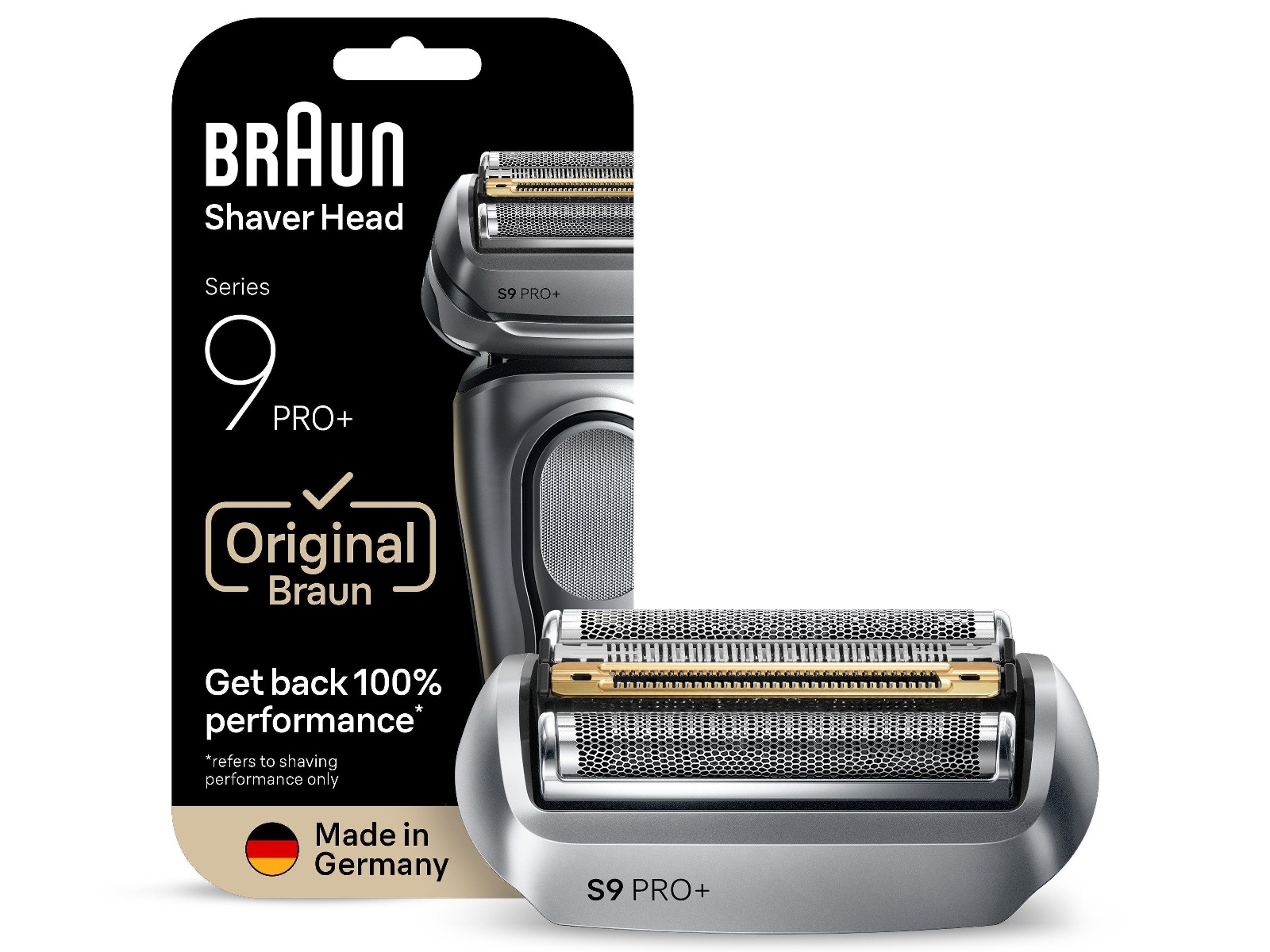 Braun Series 9 PRO+ ORIGINALT Reservehoved 96M Tilbehør til barbermaskiner