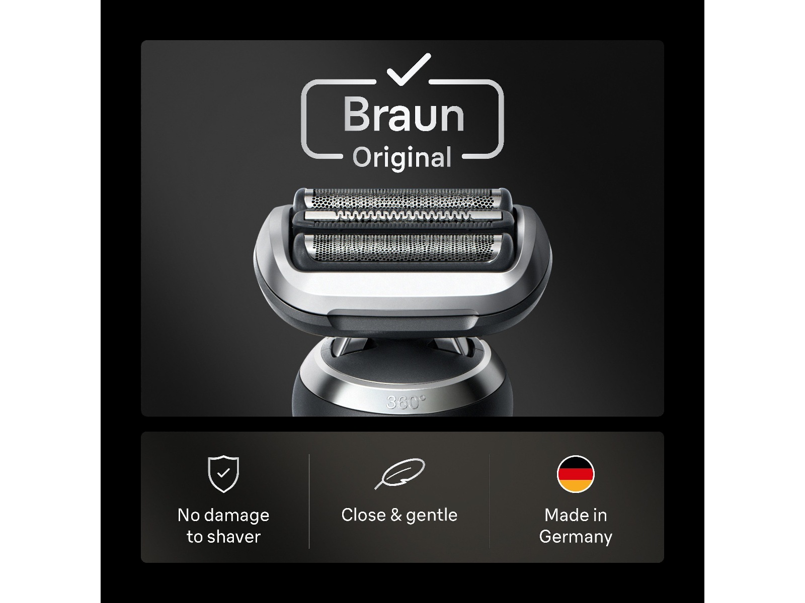 Braun Series 7 Reservehoved 74S Tilbehør til barbermaskiner