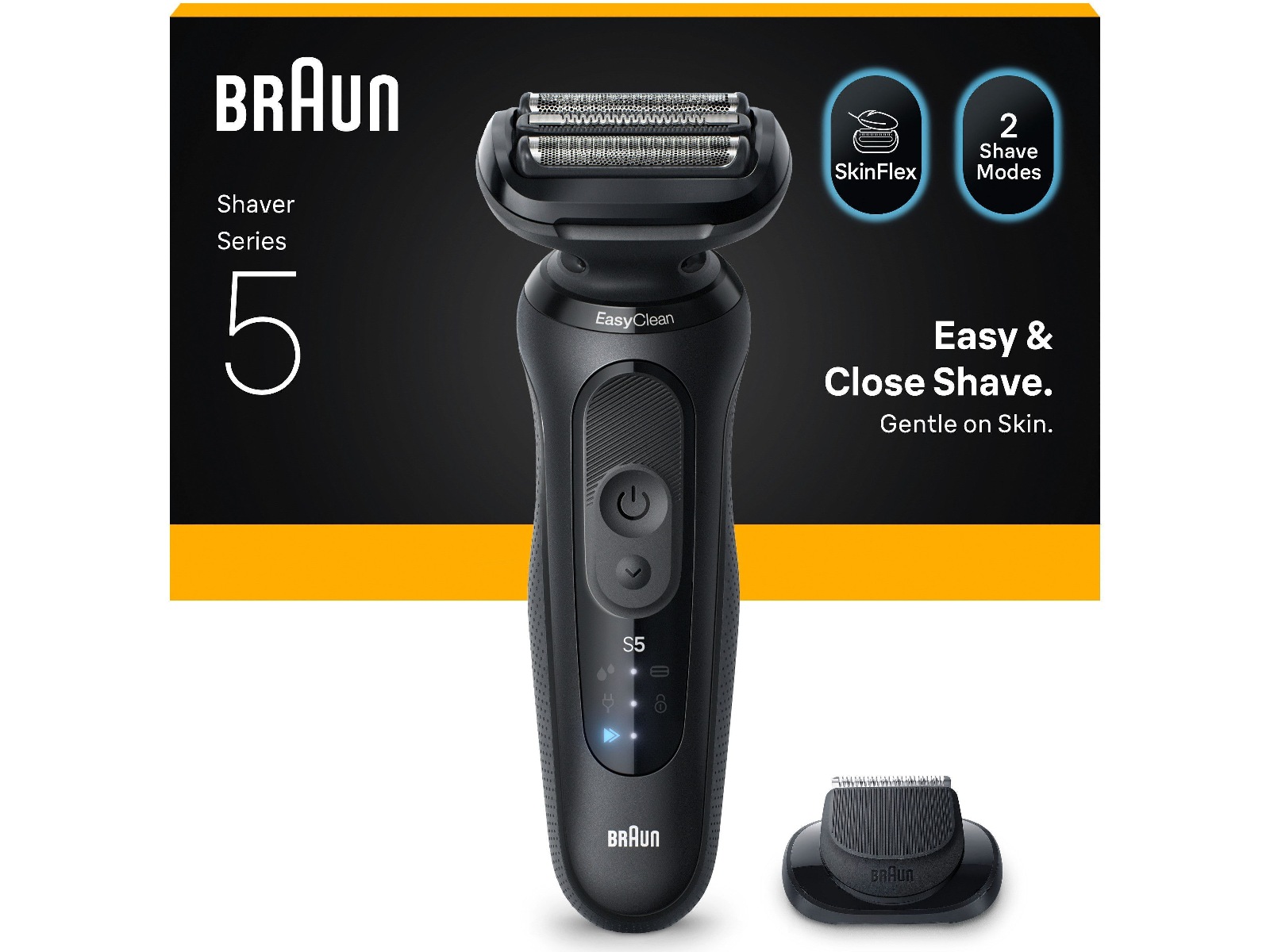 Braun Series 5 Elektrisk barbermaskine 52-N1200S Barbermaskine