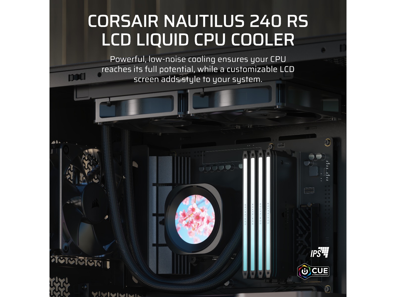 Corsair Nautilus 240 RS LCD Køler (sort) CPU - Vandkøling