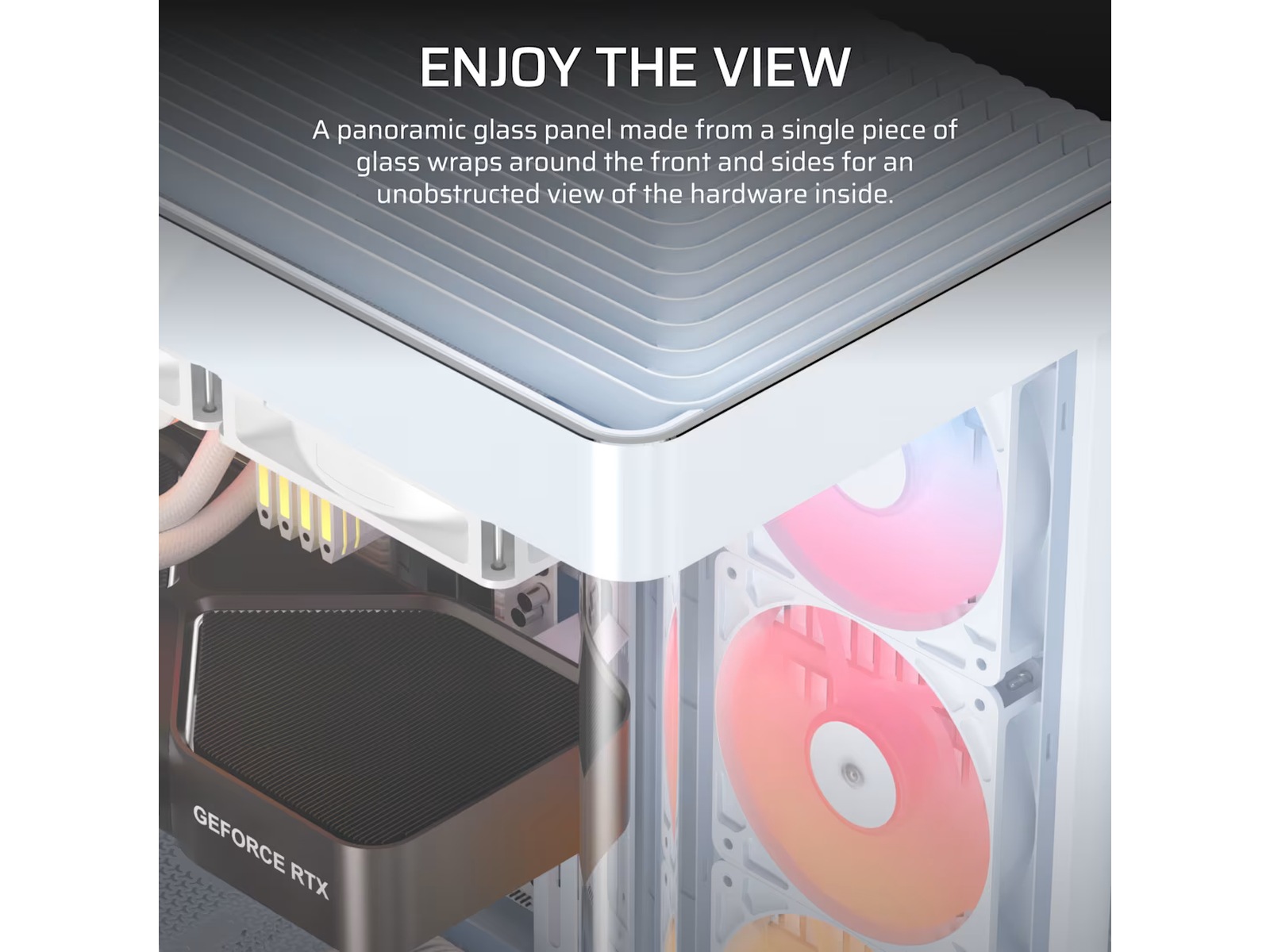 Corsair FRAME 4500X RS-R ARGB Mid Tower (hvidt) Midi Tower