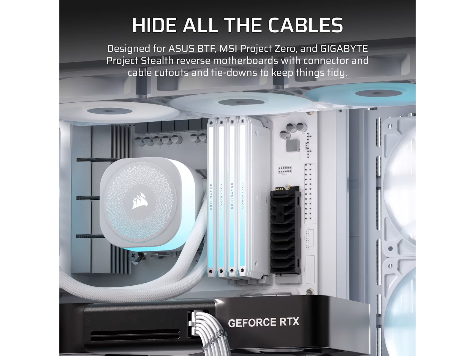 Corsair FRAME 4500X RS-R ARGB Mid Tower (hvidt) Midi Tower