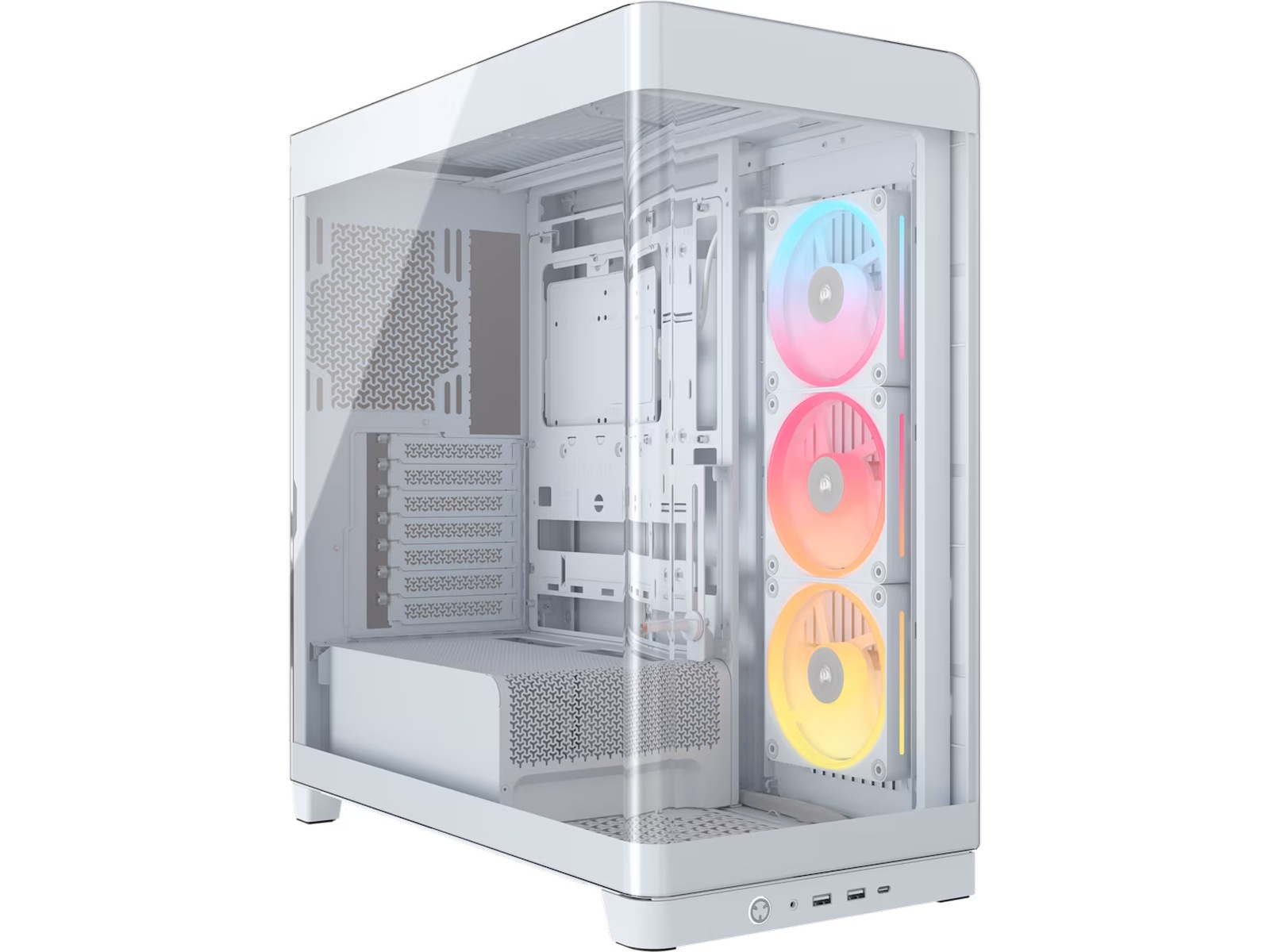 Corsair FRAME 4500X LX-R RGB Mid Tower (hvidt) Midi Tower