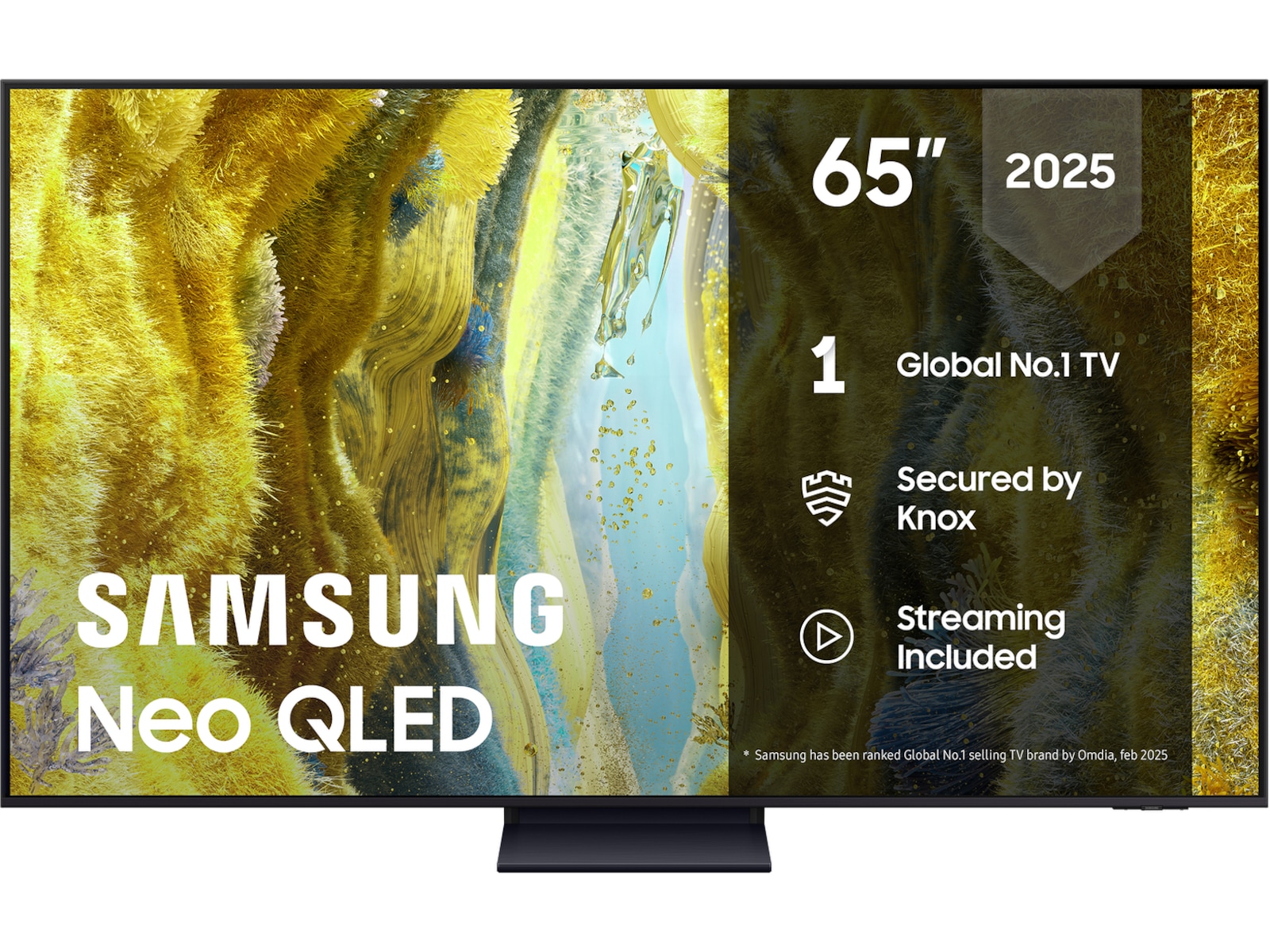 Samsung 65" QN73F Neo QLED 4K Mini LED Smart TV (2025) 60 - 69 tommer TV