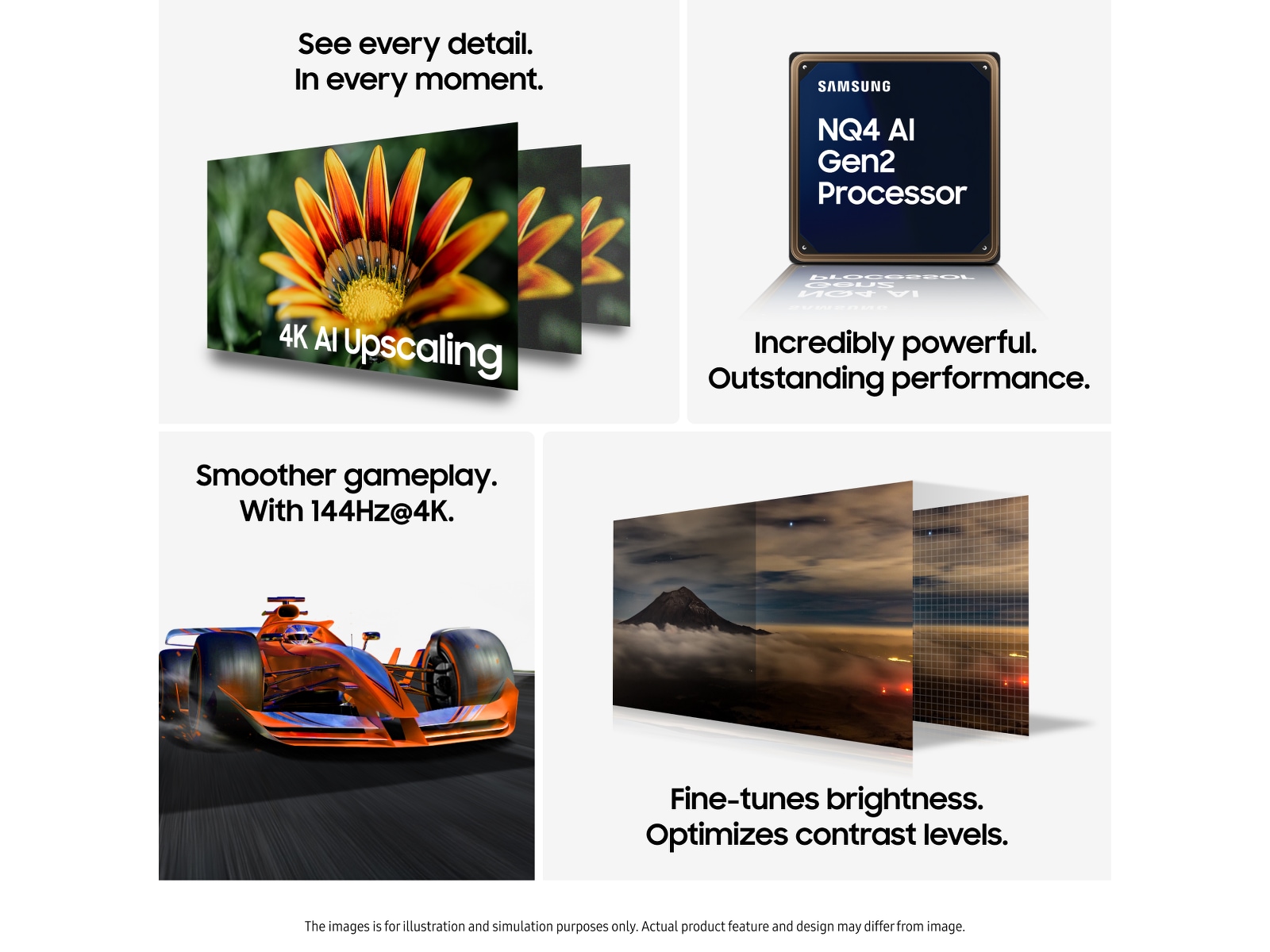 Samsung 75" QN73F Neo QLED 4K Mini LED Smart TV (2025) 70 - 79 tommer TV