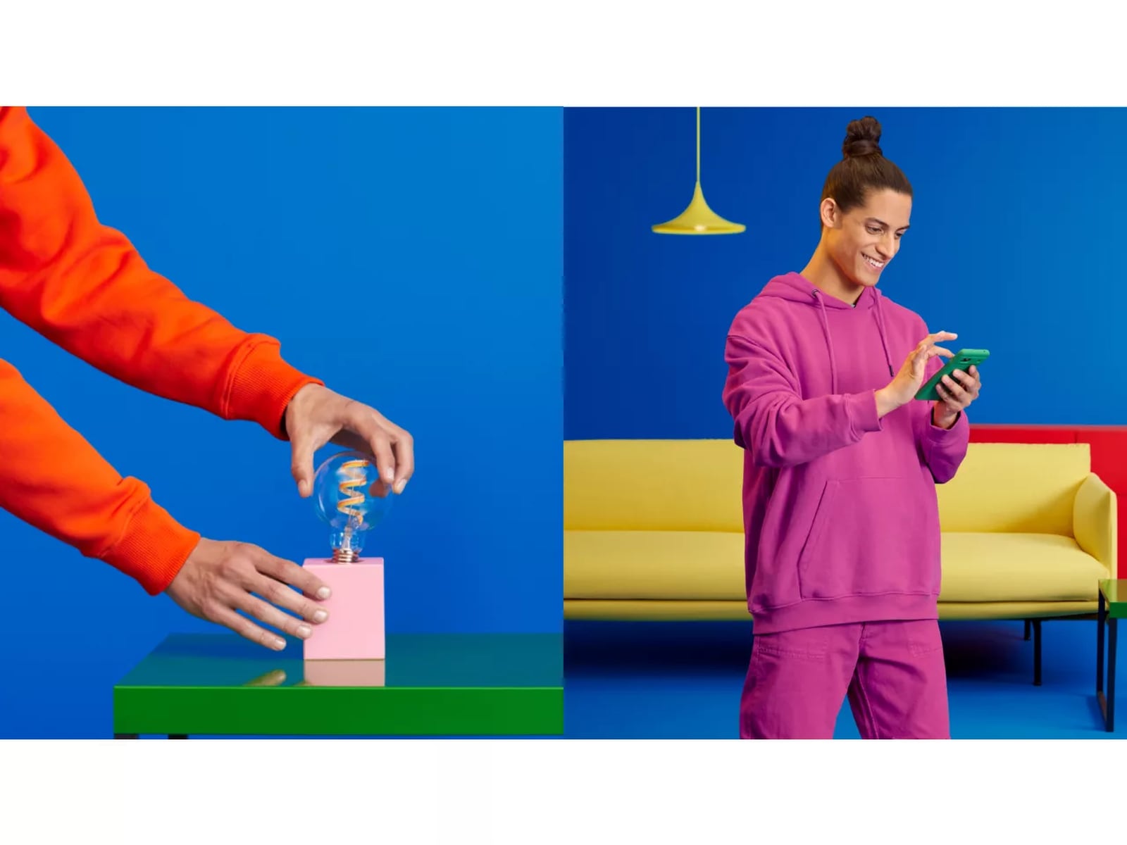 WiZ 40W A60 E27 RGB-pære LED-pærer & elpærer