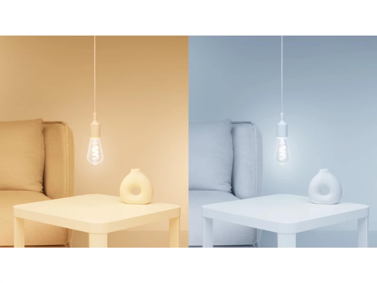 WiZ Clear 40W ST64 E27 RGB-pære LED-pærer & elpærer