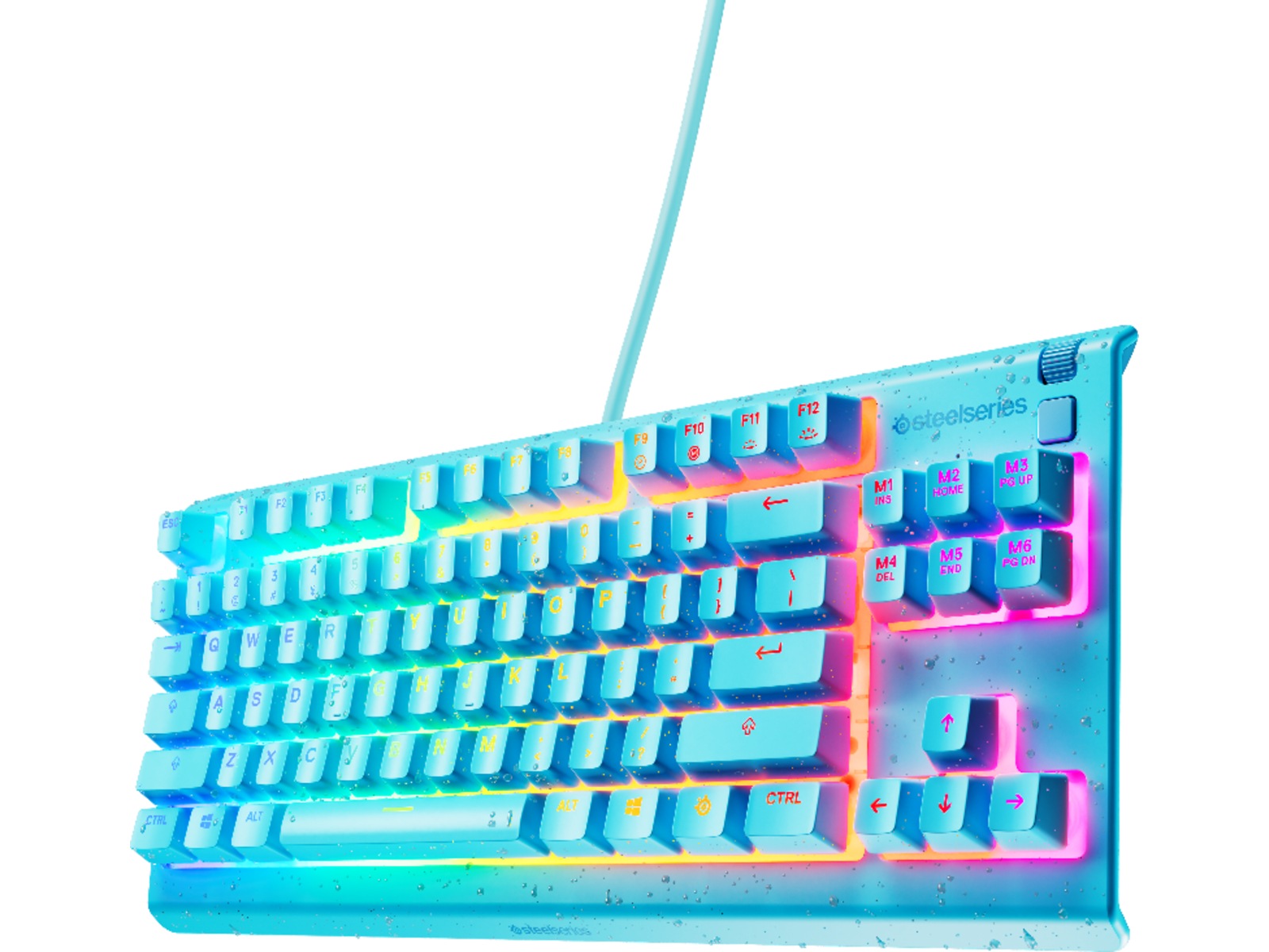 Steelseries Apex 3 TKL Gaming Tastatur (aqua) Gamingkeyboard