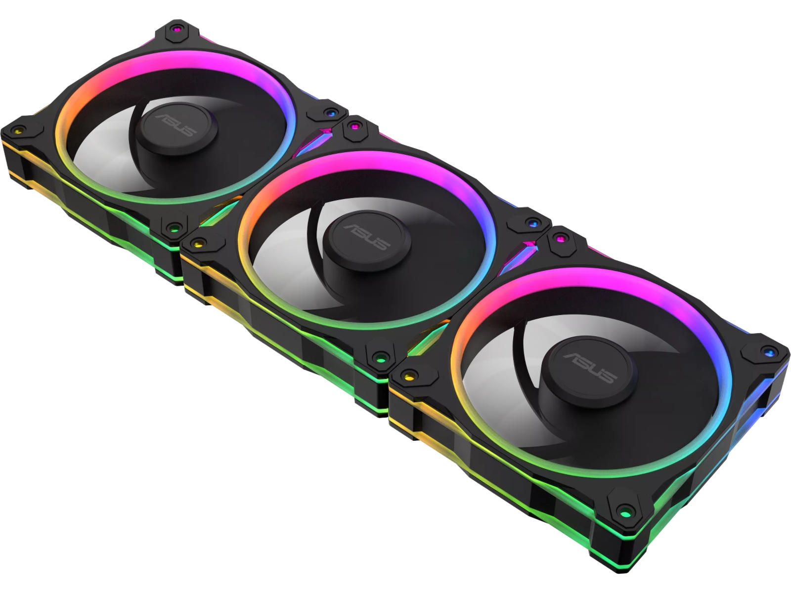 Asus Prime MR120 ARGB Ventilator 3pk (sort) Blæsere