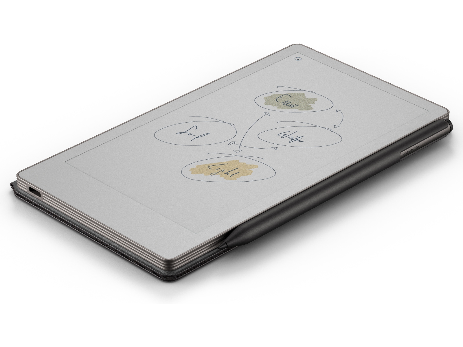 reMarkable Paper Pro Move 7.3" inkl. Marker Plus & Book Folio (basalt) Digitale paper & tilbehør