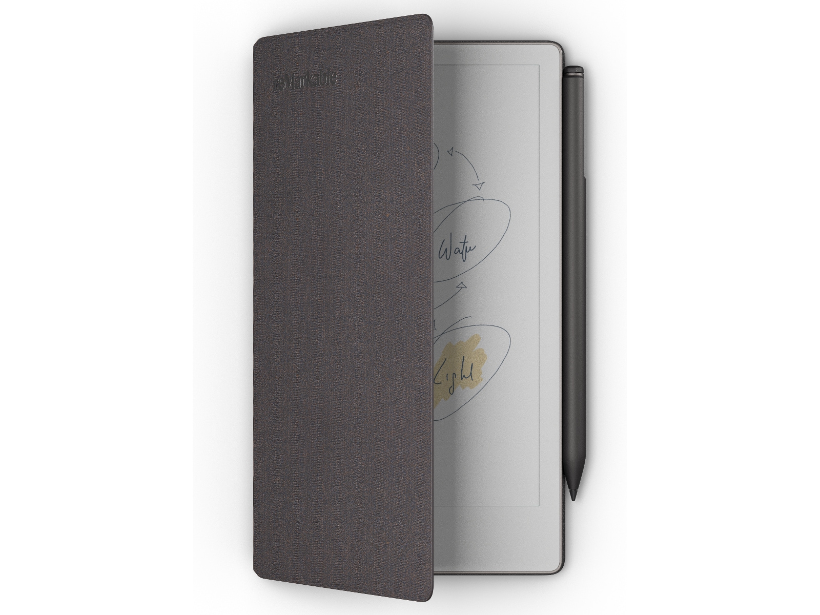 reMarkable Paper Pro Move 7.3" inkl. Marker Plus & Book Folio (basalt) Digitale paper & tilbehør