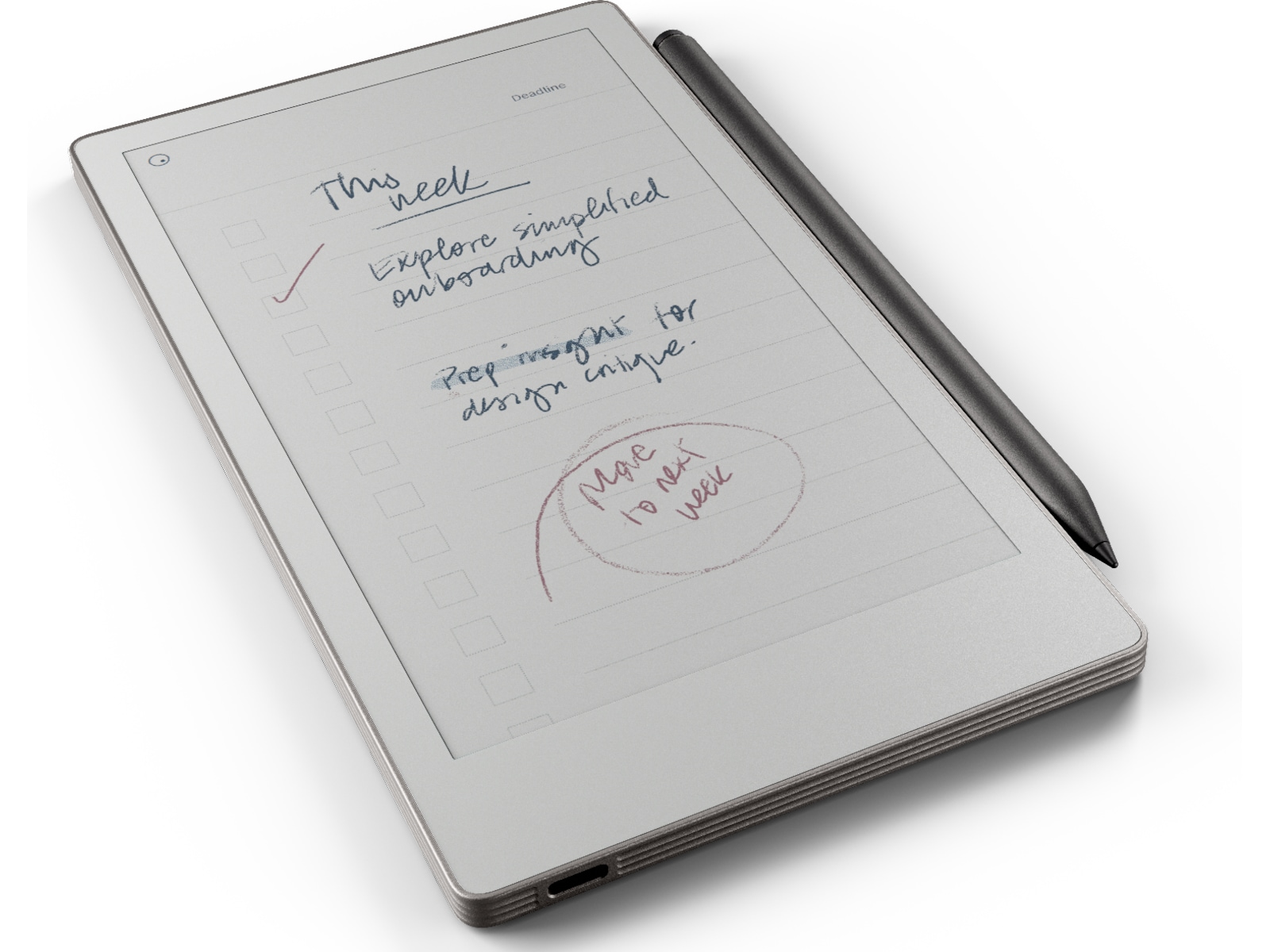 reMarkable Paper Pro Move 7.3" inkl. Marker Plus Digitale paper & tilbehør