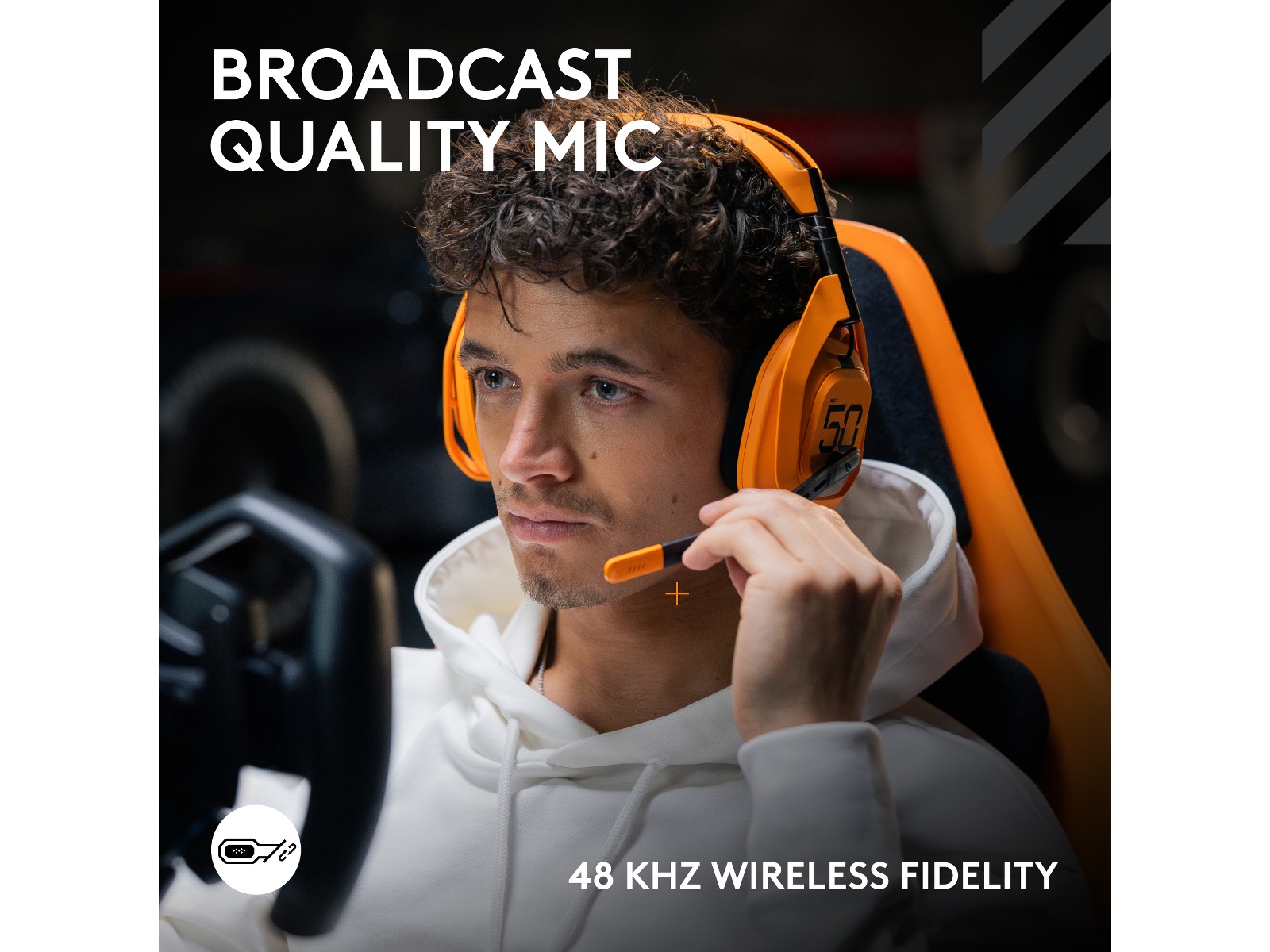 Logitech A50 X Mclaren Edition Gamingheadset Gamingheadset