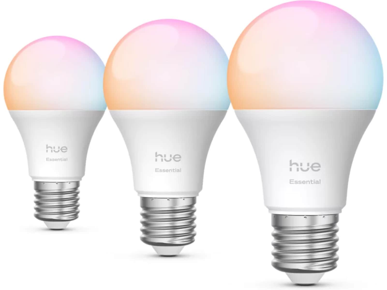 Philips Hue Essential WCA-pære E27 806 lm (3-pak) LED-pærer & elpærer