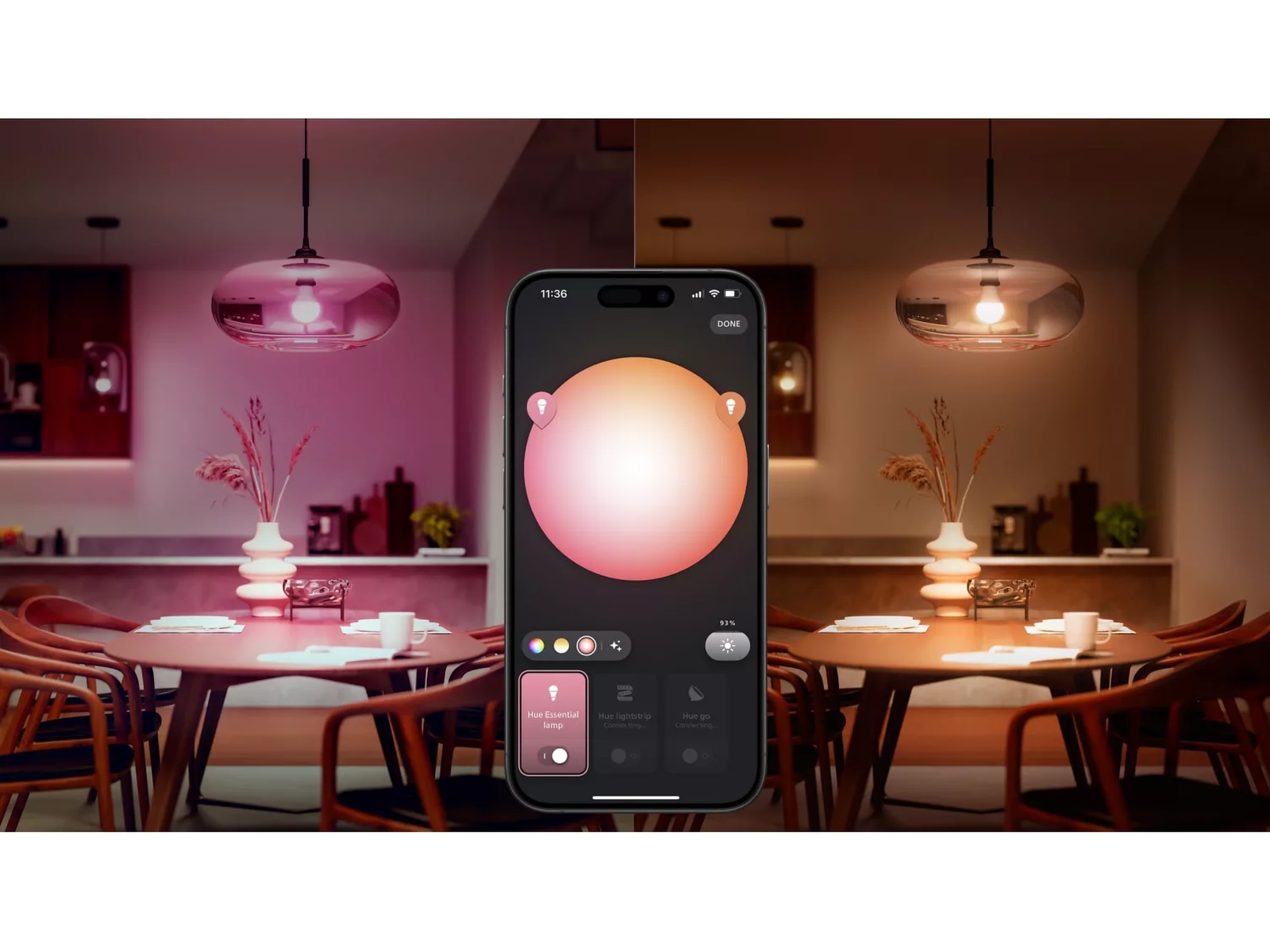 Philips Hue Essential WCA-pære E27 806 lm (3-pak) LED-pærer & elpærer