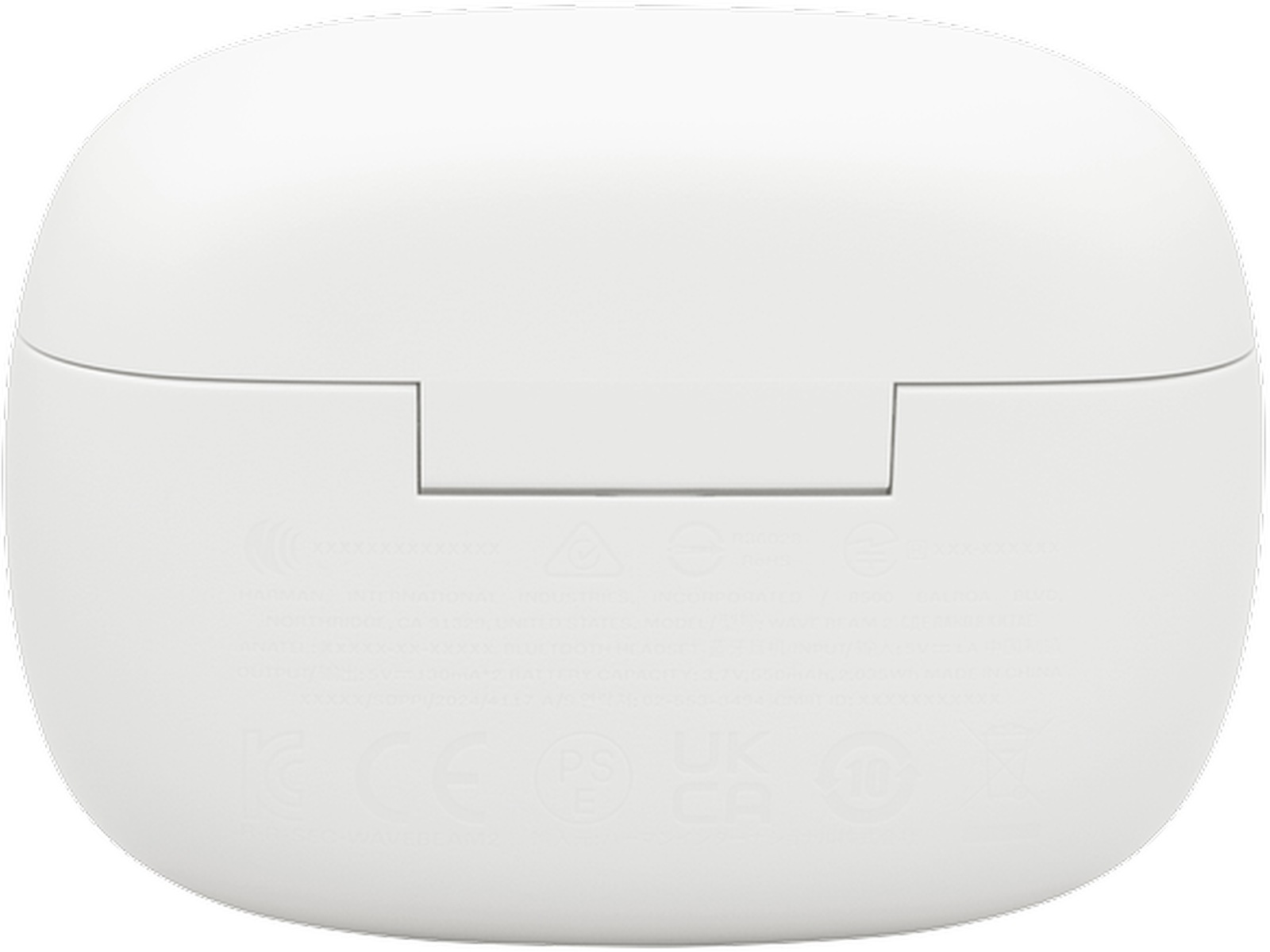 JBL Wave Beam 2 trådløse øretelefoner (hvidt) In-ear høretelefoner