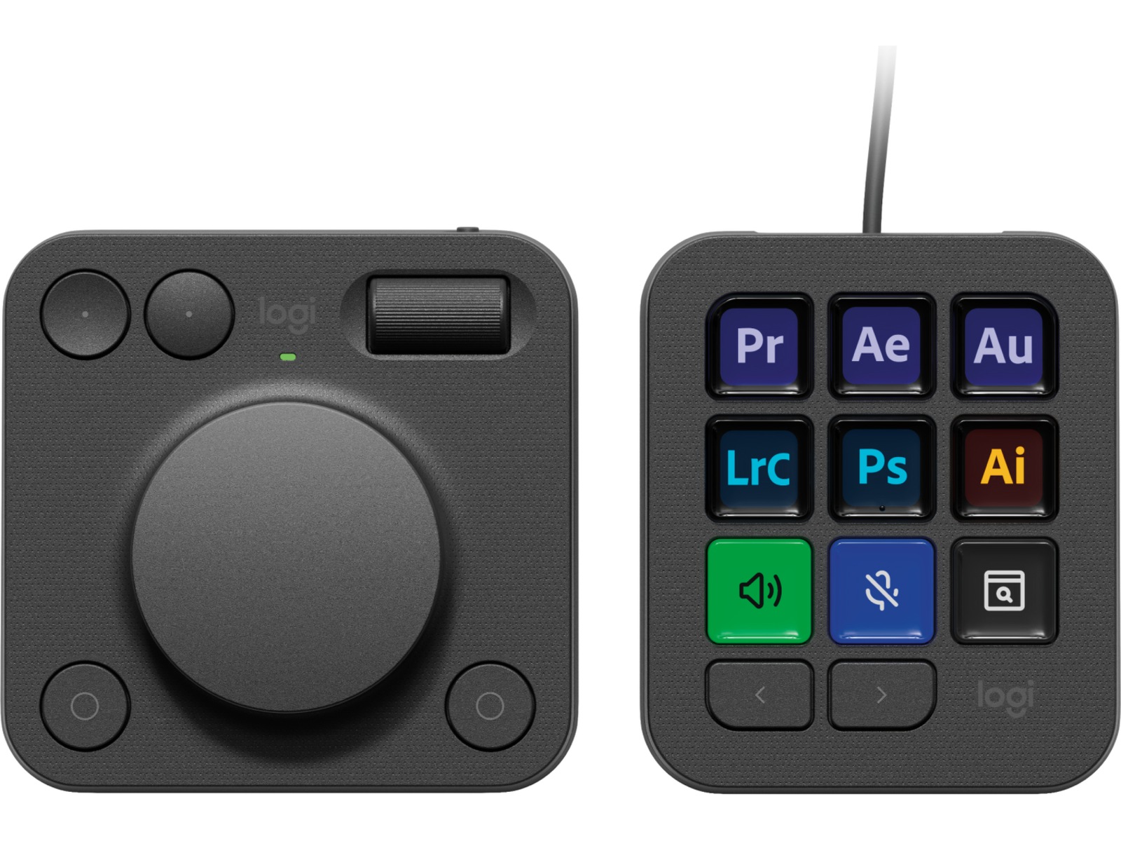 Logitech MX Creative Console (sort) Keyboards