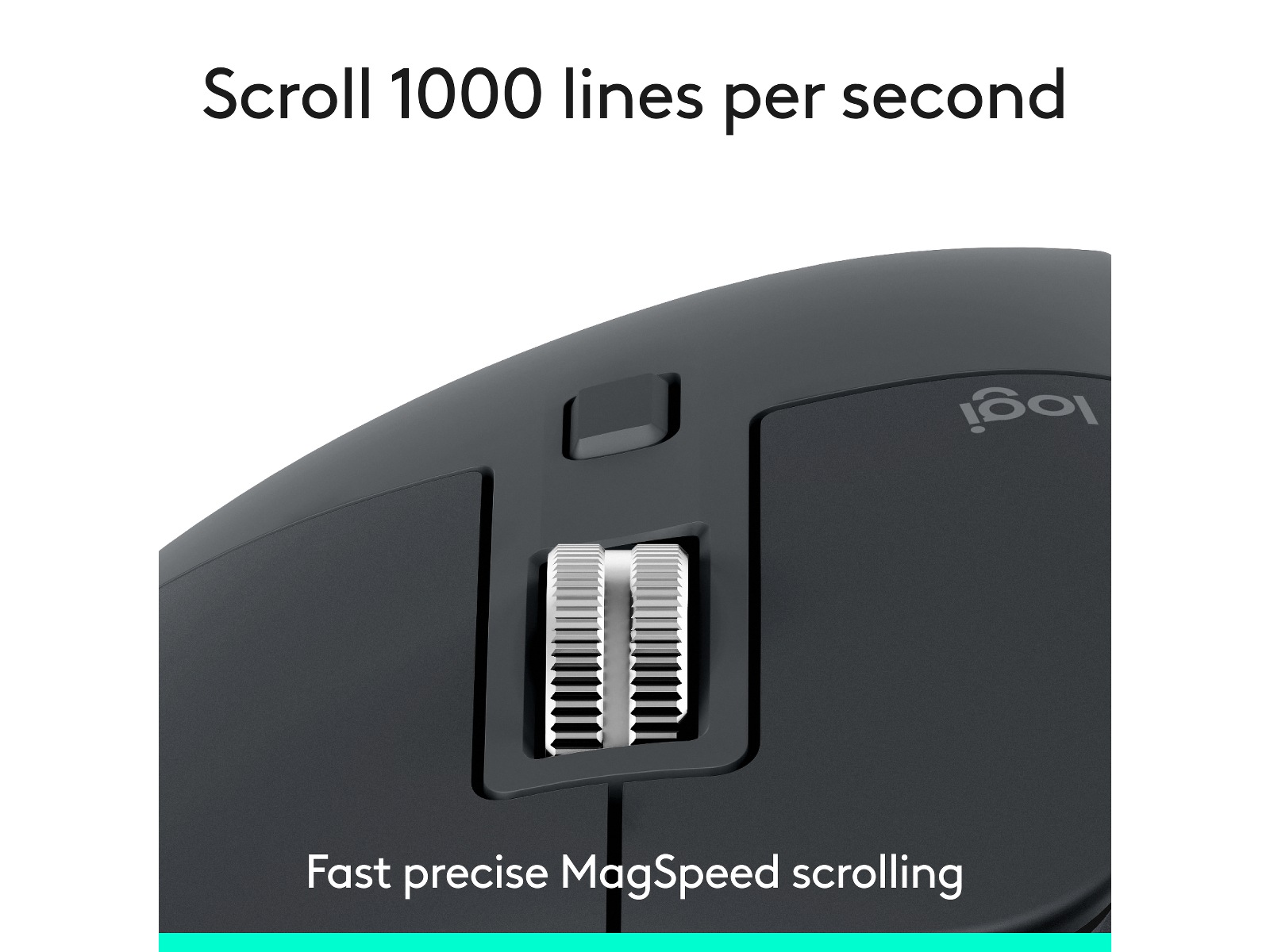 Logitech MX Master 3S Trådløs Mus Mus