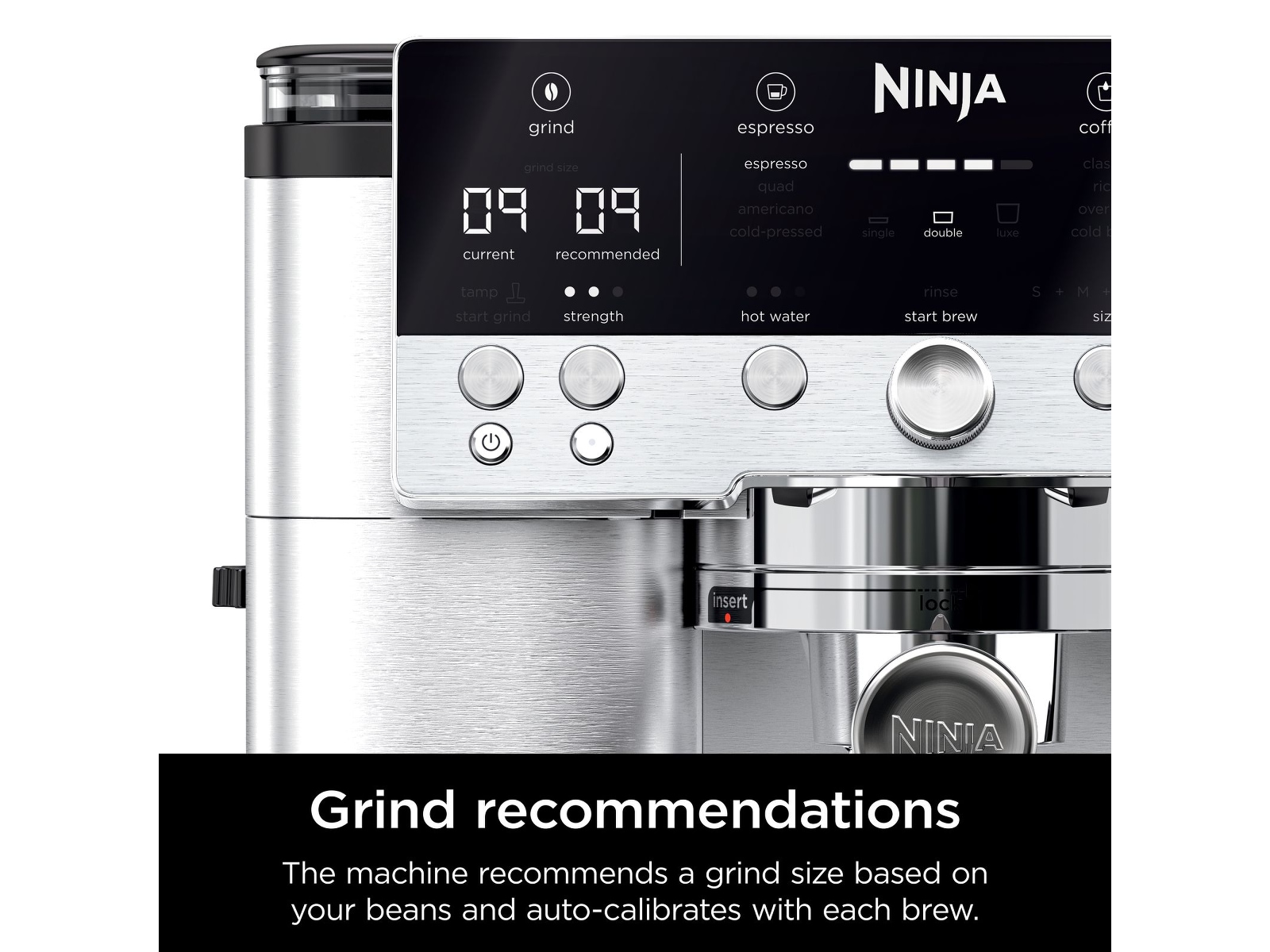 Ninja Luxe Café Premier 3-i-1 Espressomaskine Espressomaskiner