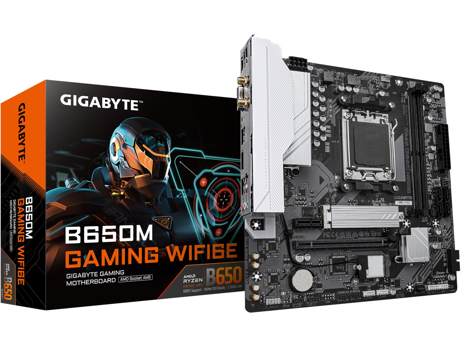 Gigabyte B650M GAMING WIFI6E Bundkort AMD Socket
