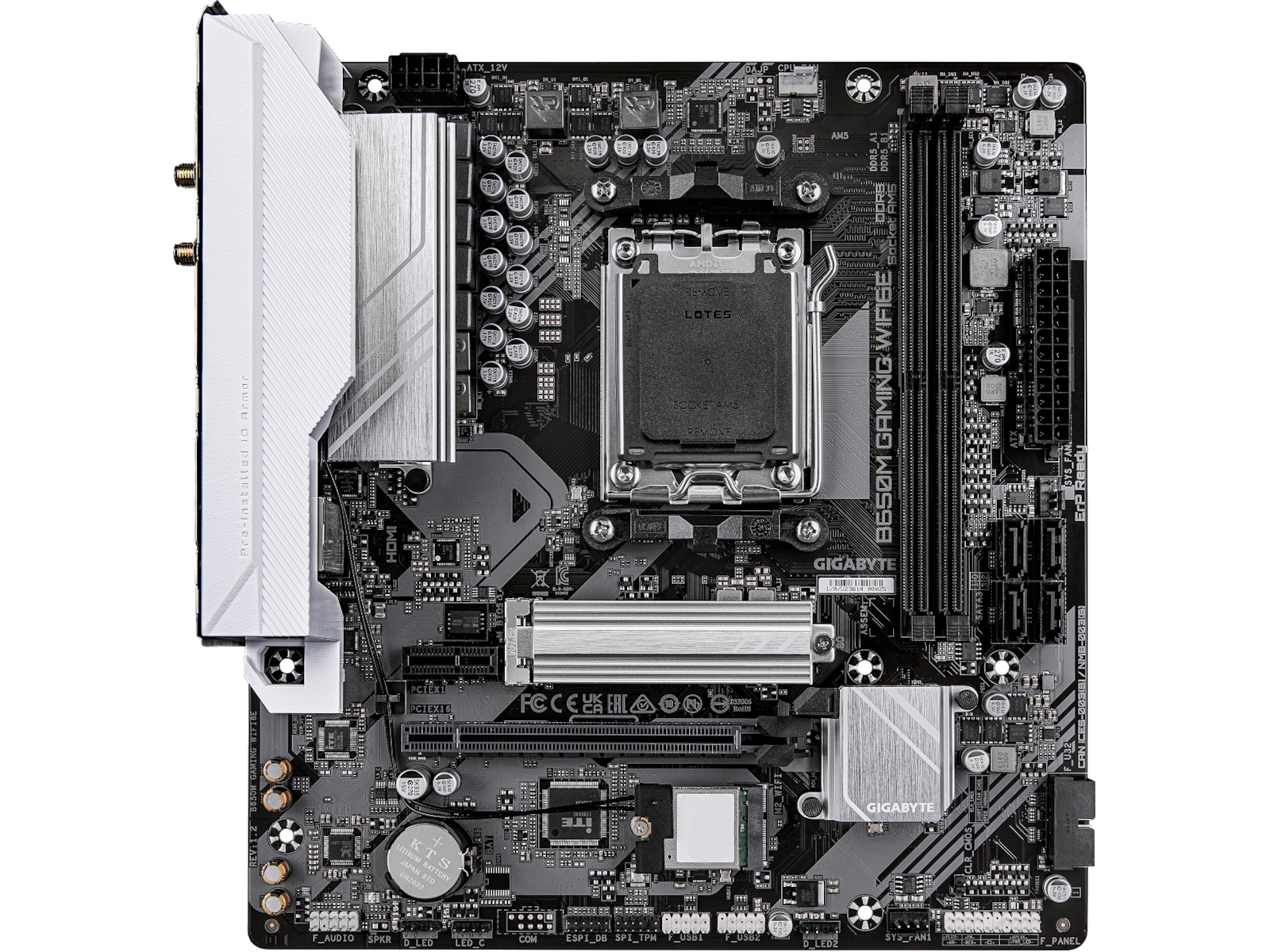 Gigabyte B650M GAMING WIFI6E Bundkort AMD Socket