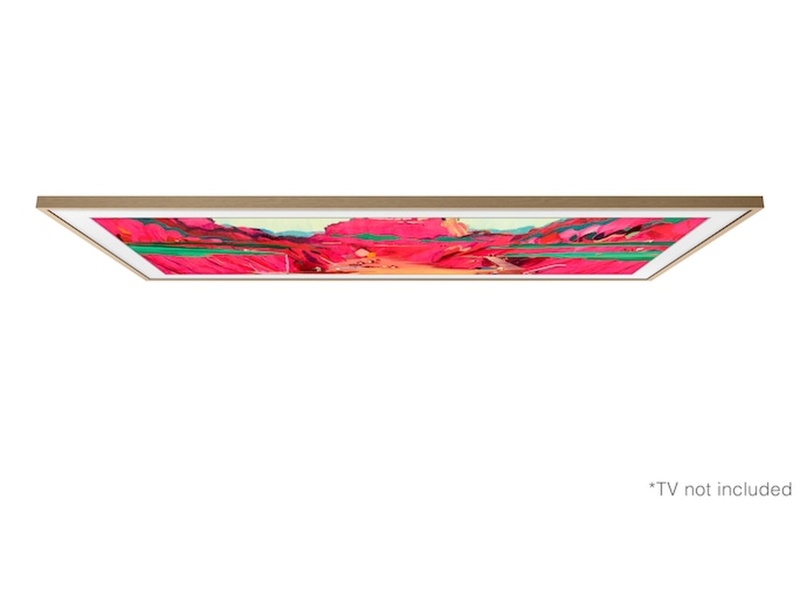 Samsung 65" ramme til The Frame og The Frame Pro (2021-2025, Beige Wood) TV-rammer & tilbehør