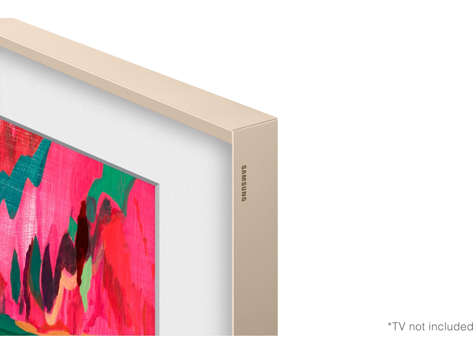 Samsung 65" ramme til The Frame og The Frame Pro (2021-2025, sand gold) TV-rammer & tilbehør