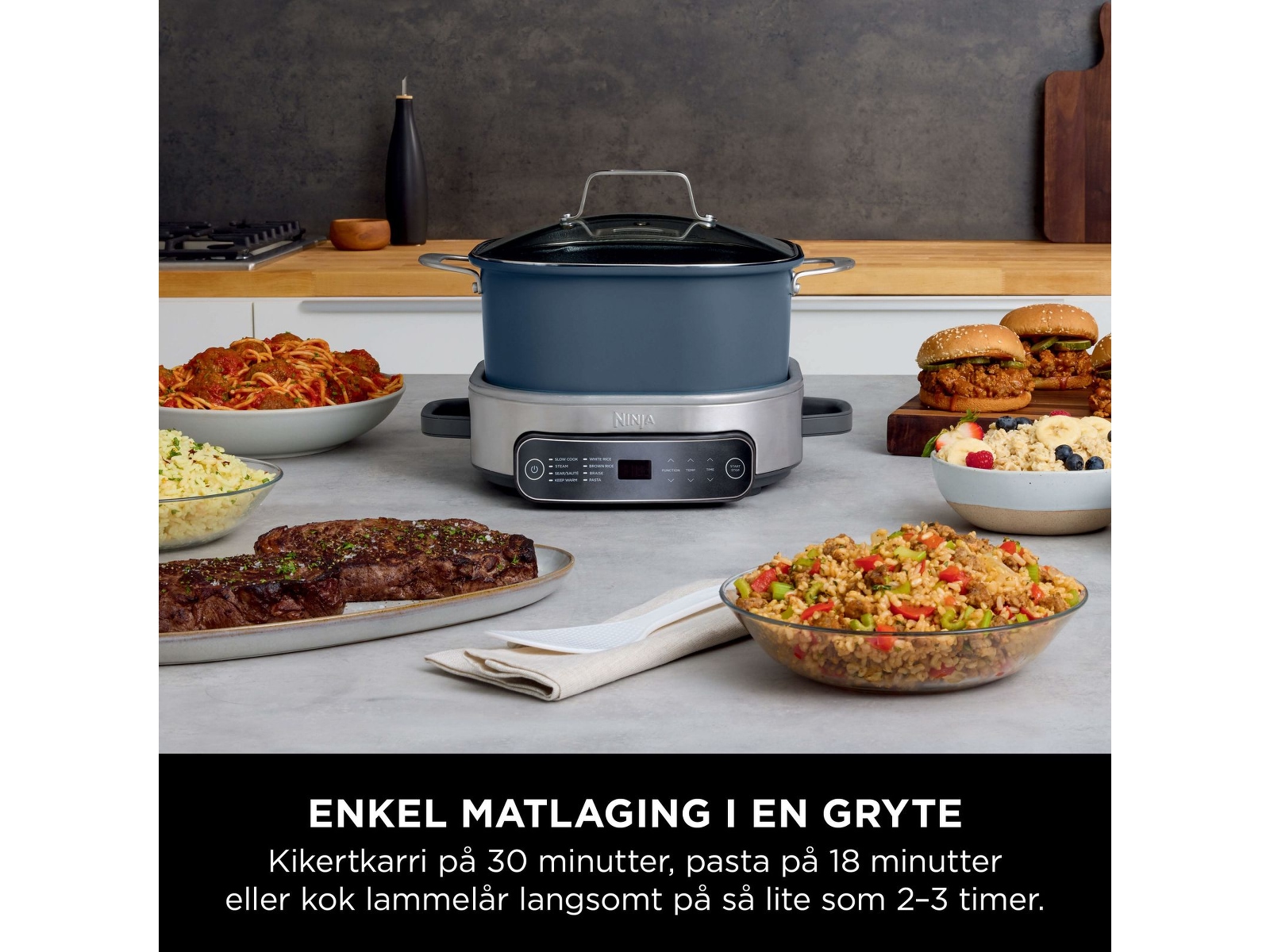 Ninja Foodi PossibleCooker 8-i-1 Andet køkkenudstyr