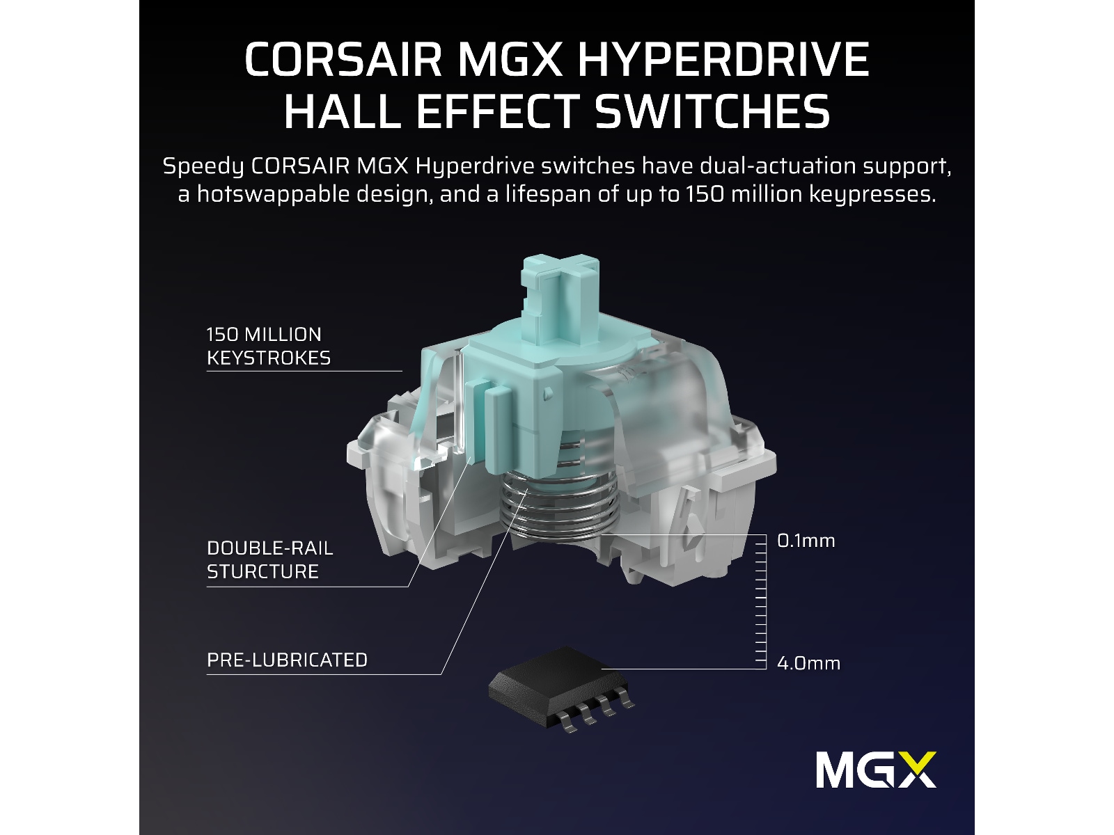 Corsair Vanguard PRO 96 RGB Gamingtastatur (sort) Gamingkeyboard