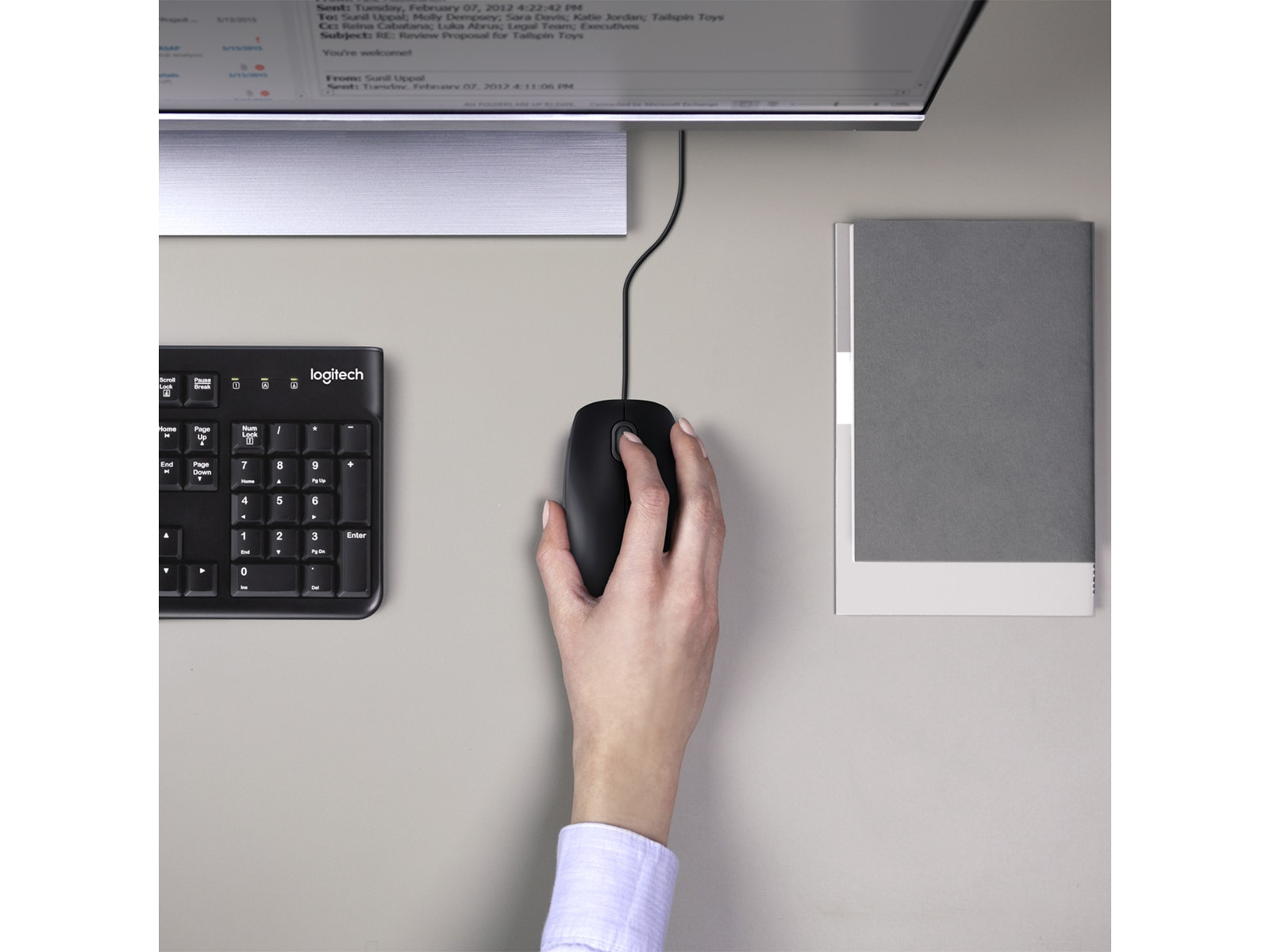 Logitech MK120 Combo Mus & keyboards -kombinasjonspakker