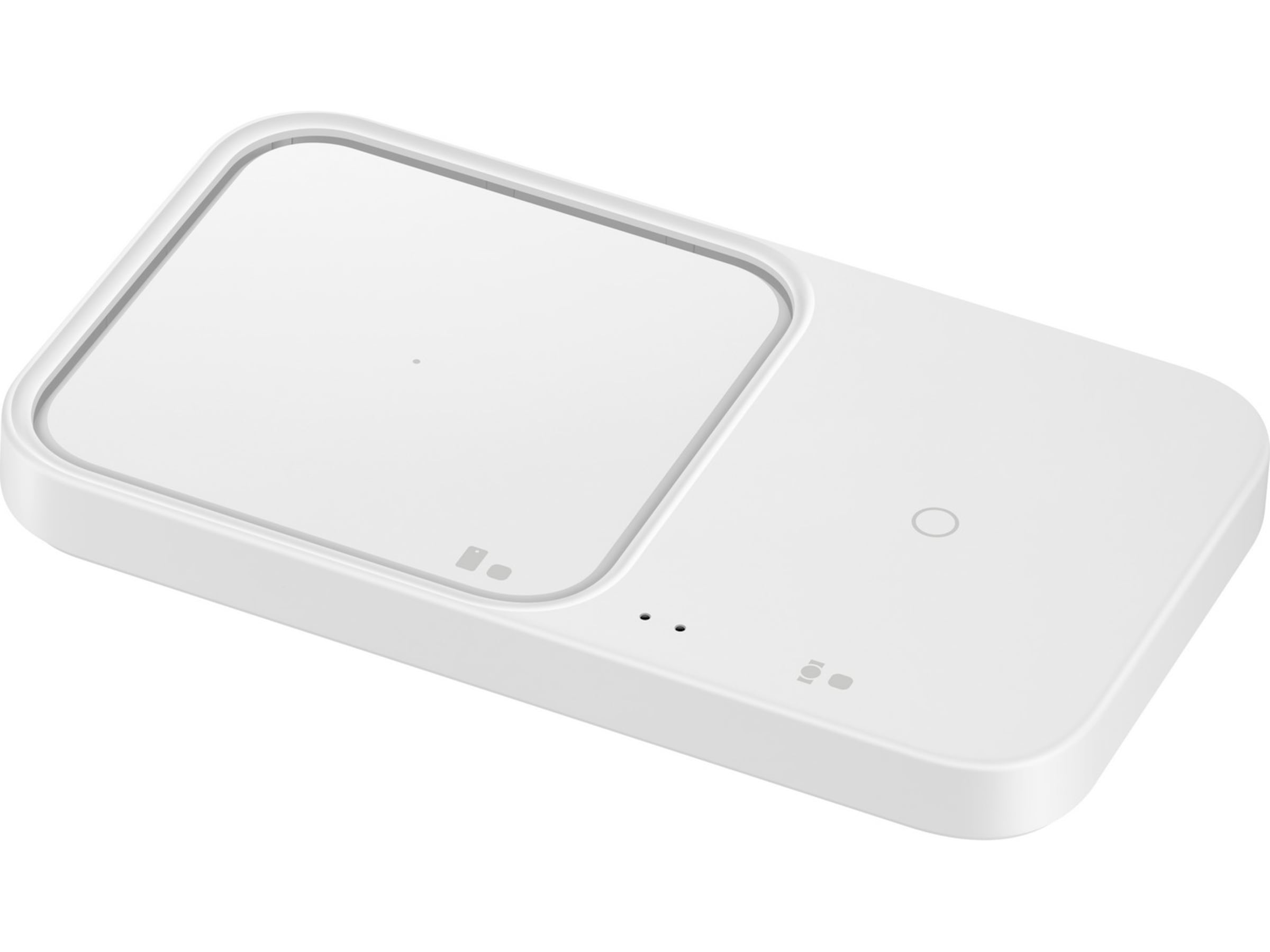 Samsung Trådløs oplader Duo uden kabel (hvid) Trådløs oplader