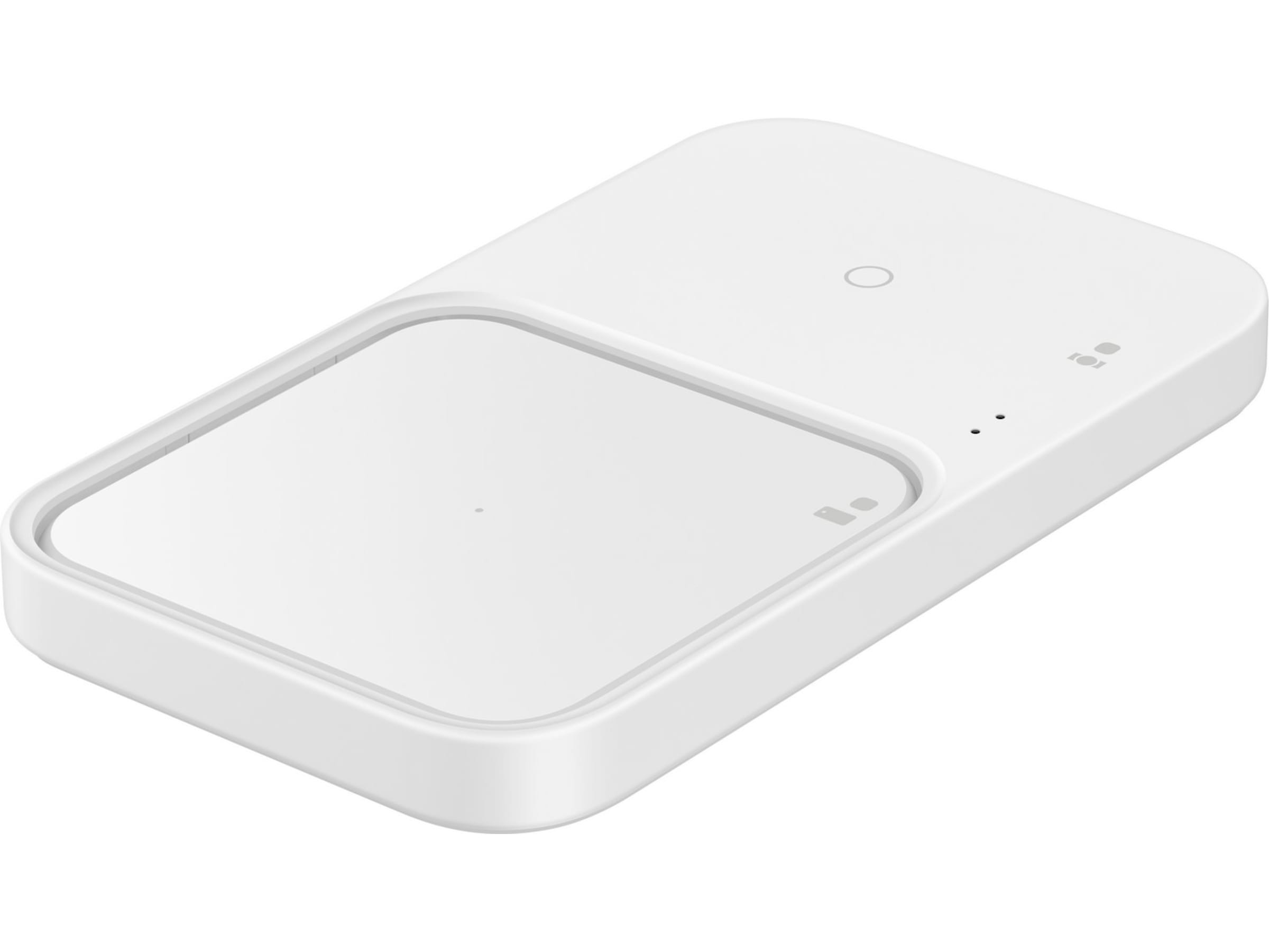 Samsung Trådløs oplader Duo uden kabel (hvid) Trådløs oplader