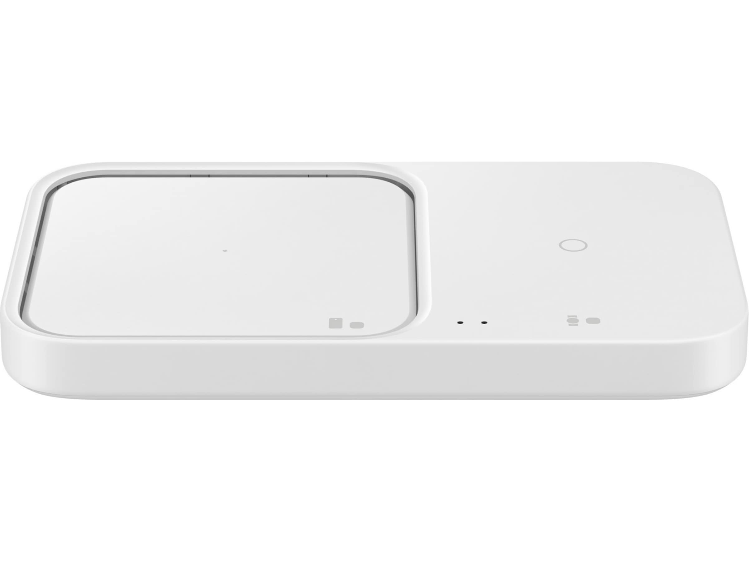 Samsung Trådløs oplader Duo uden kabel (hvid) Trådløs oplader