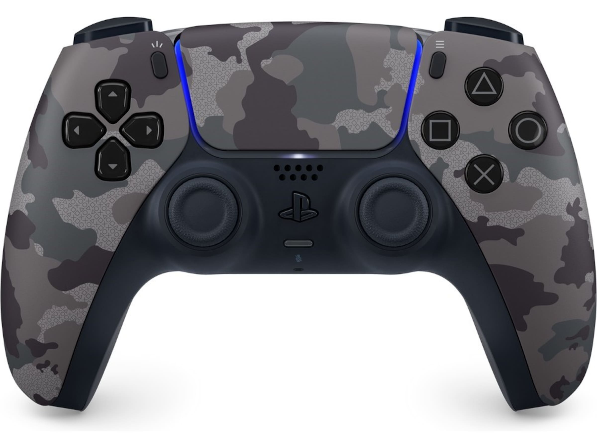PlayStation 5 DualSense Controller (Grey Camo) Tilbehør til spilkonsoller
