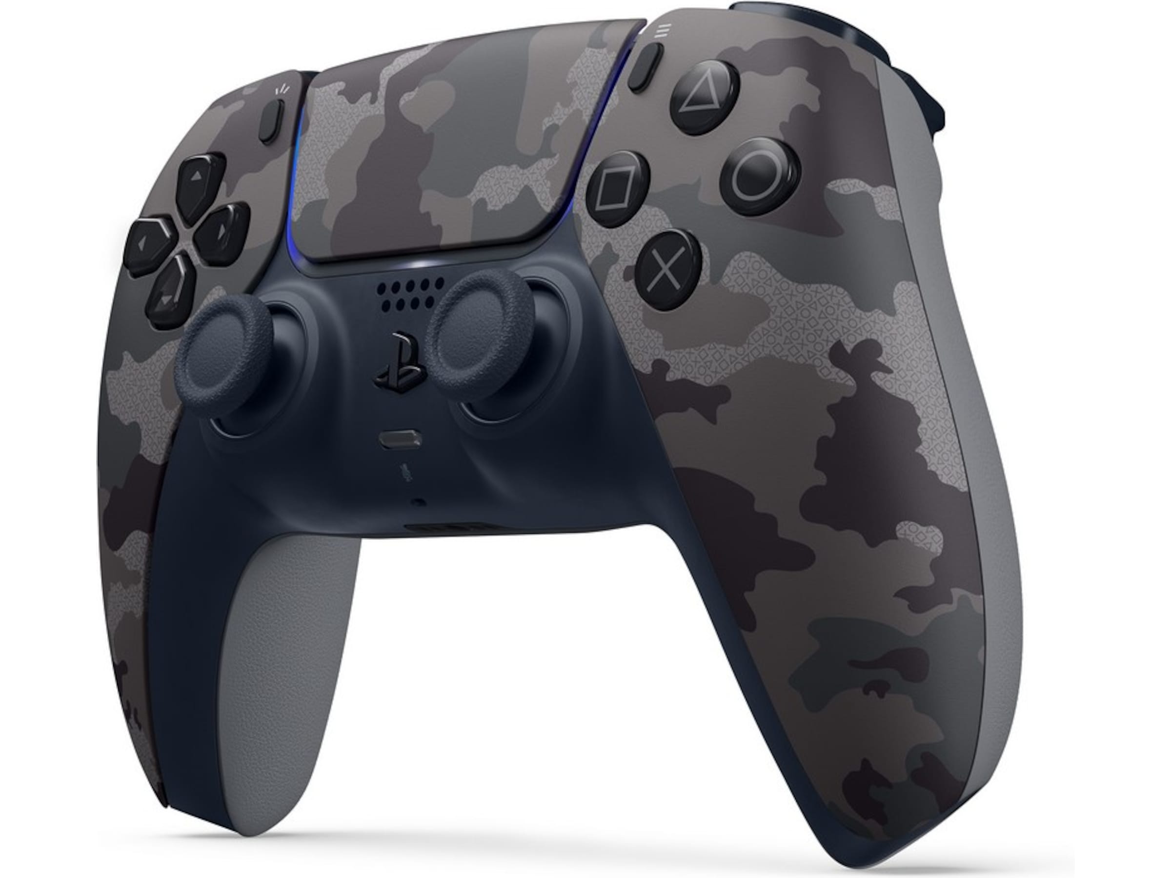 PlayStation 5 DualSense Controller (Grey Camo) Tilbehør til spilkonsoller