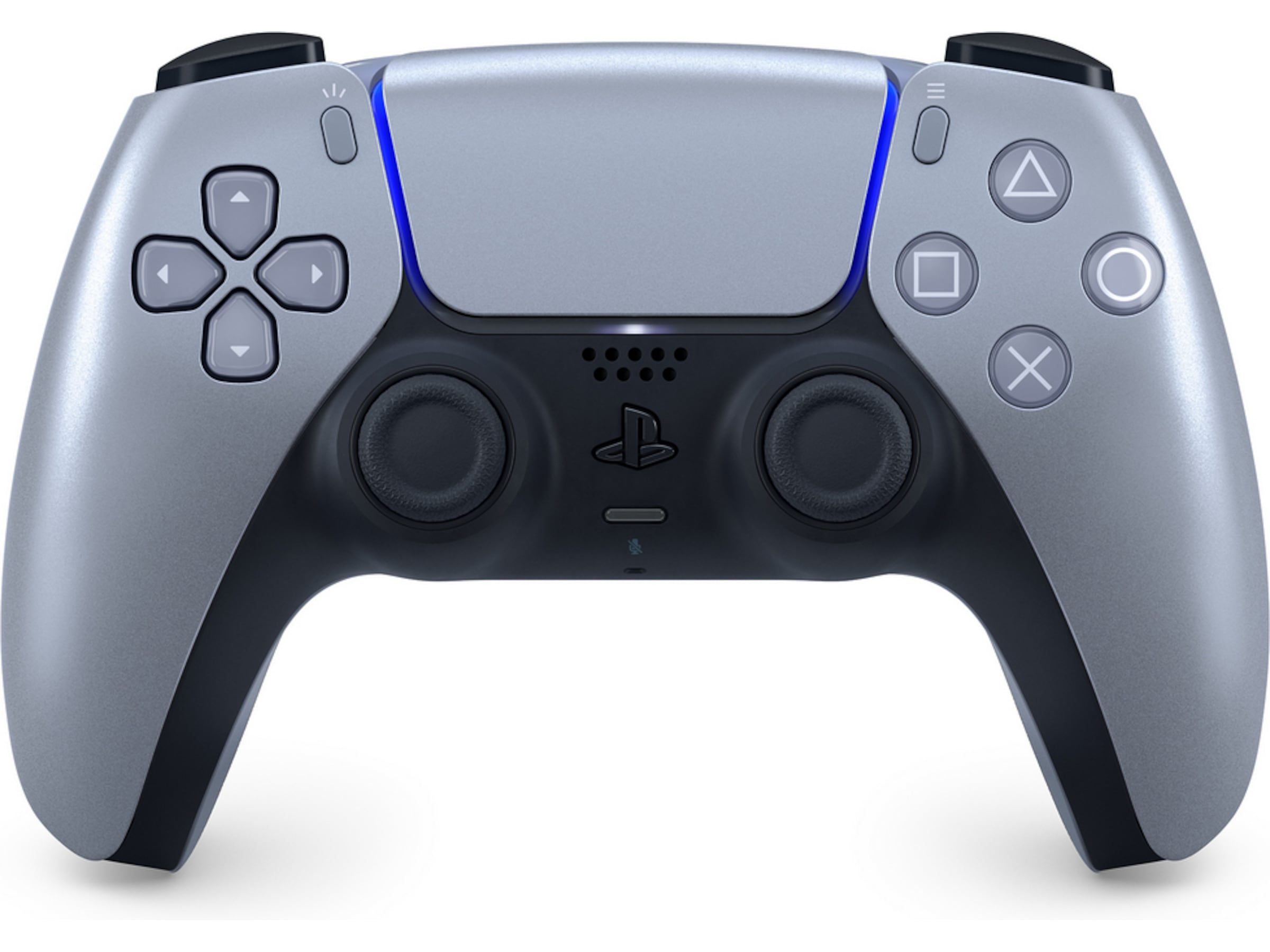 PlayStation 5 DualSense Controller (Sterling Silver) Tilbehør til spilkonsoller