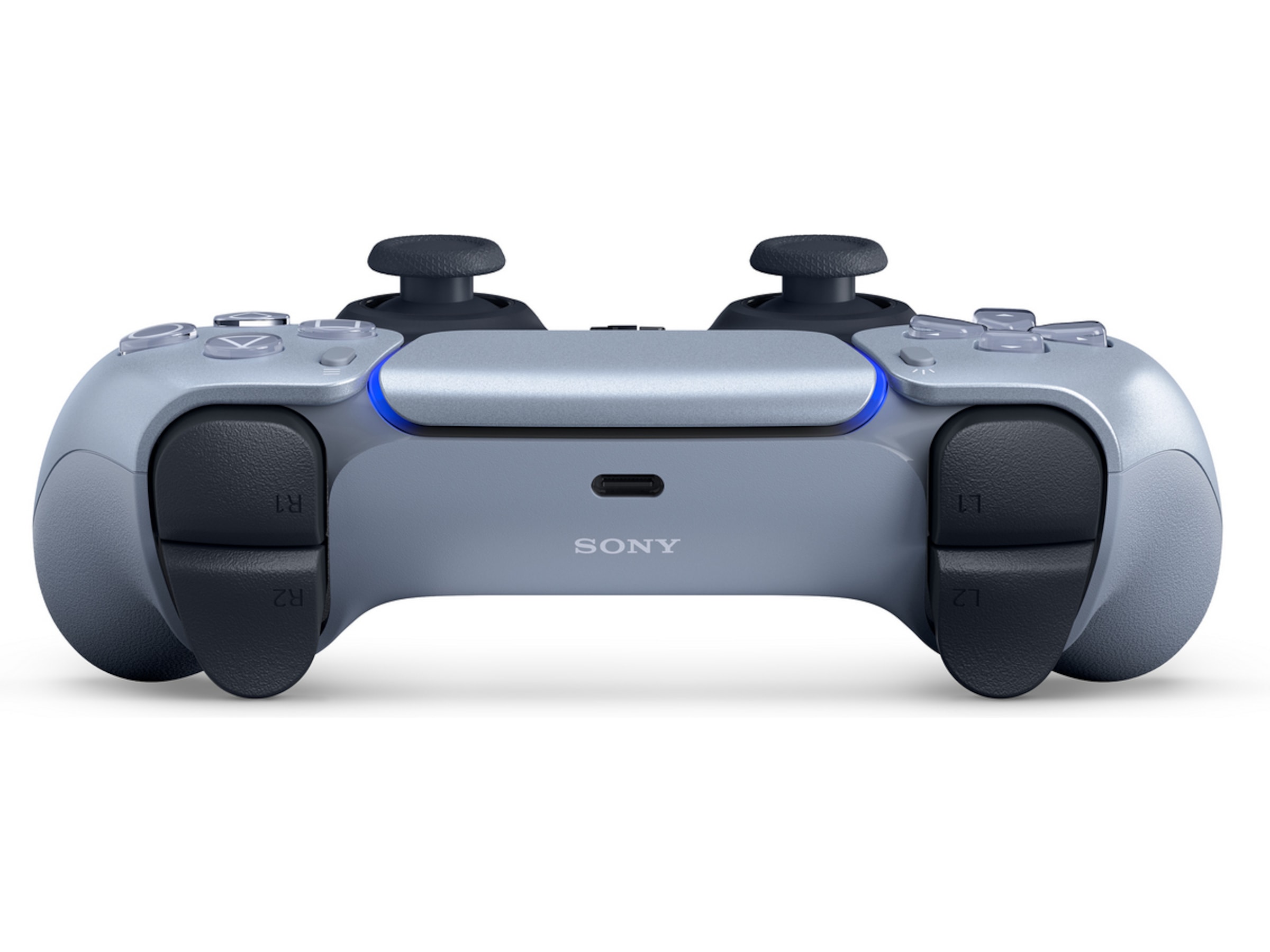 PlayStation 5 DualSense Controller (Sterling Silver) Tilbehør til spilkonsoller