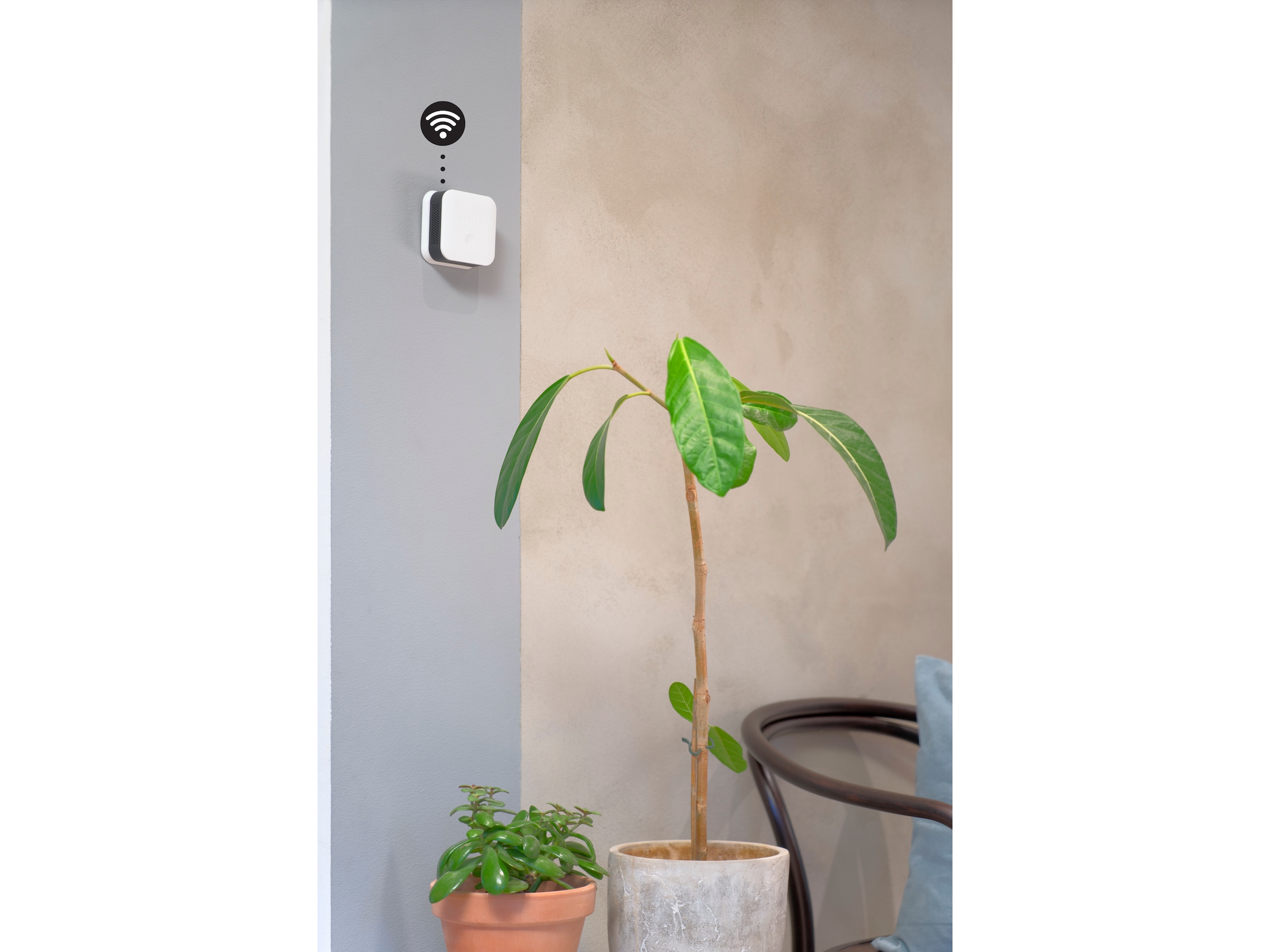 Mill Sense indeklima sensor (hvid) Luftkvalitetsmålere