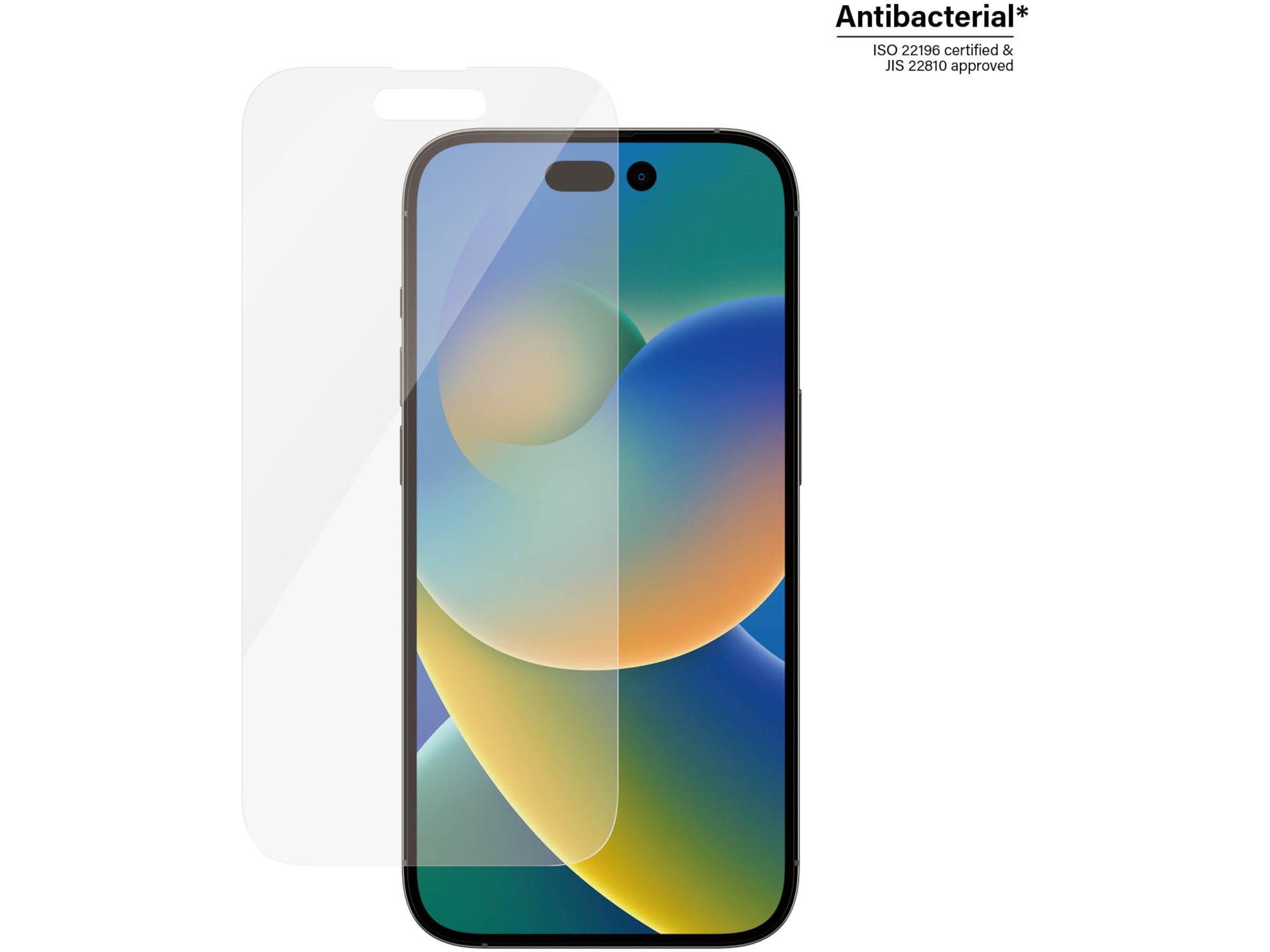 Panzerglass iPhone 14 Pro Skærmbeskytter Skærmbeskyttelse mobiltelefon