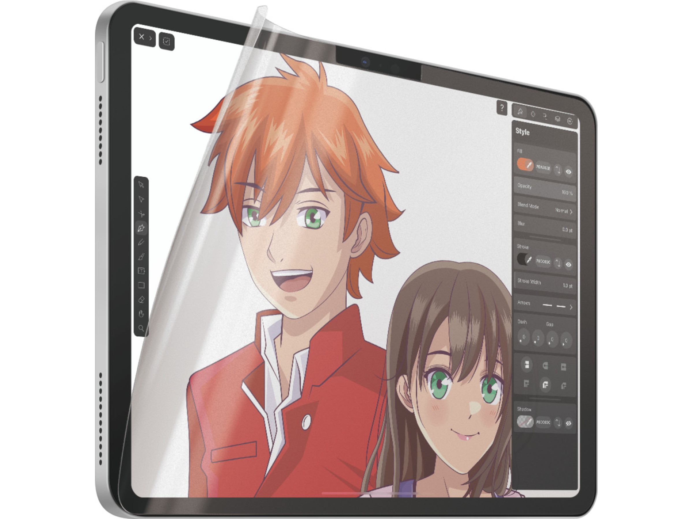 PanzerGlass iPad Air 10,9'' og 11" GraphicPaper Skærmbeskytter Skærmbeskyttelse tablet