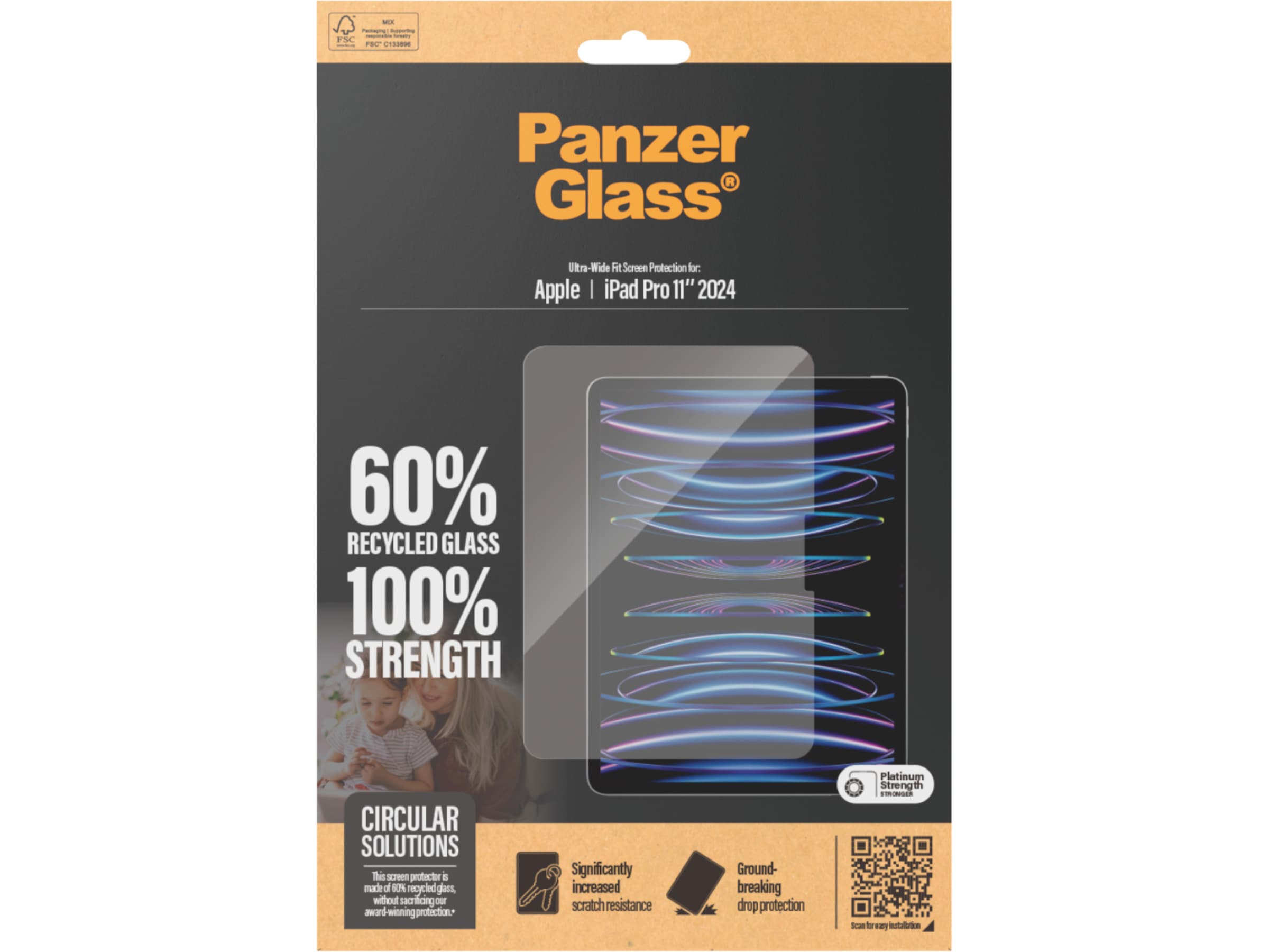 PanzerGlass iPad Pro 11" Skærmbeskytter Skærmbeskyttelse tablet