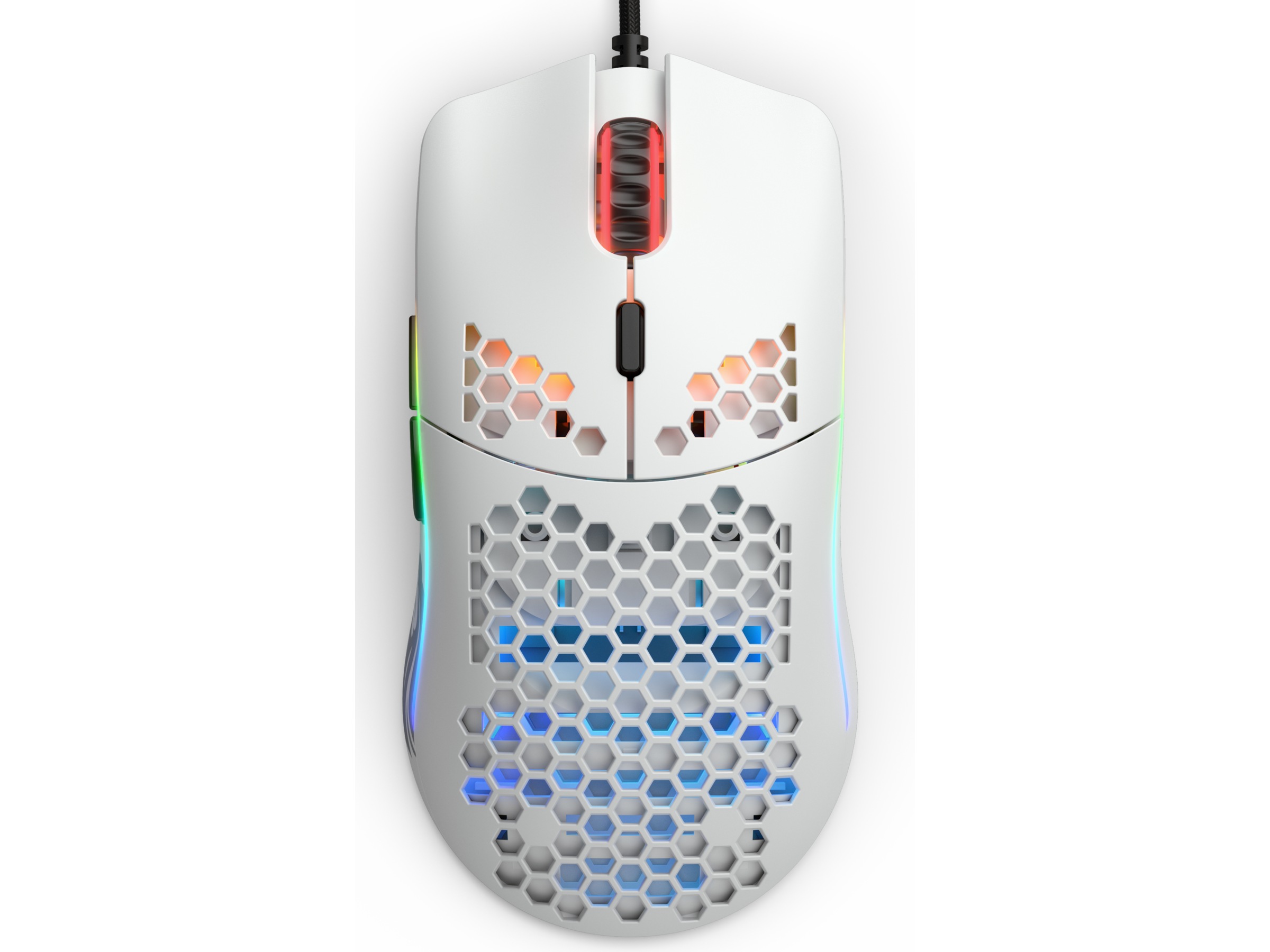 Glorious Model O Gamingmus (mat hvid) Gamingmus