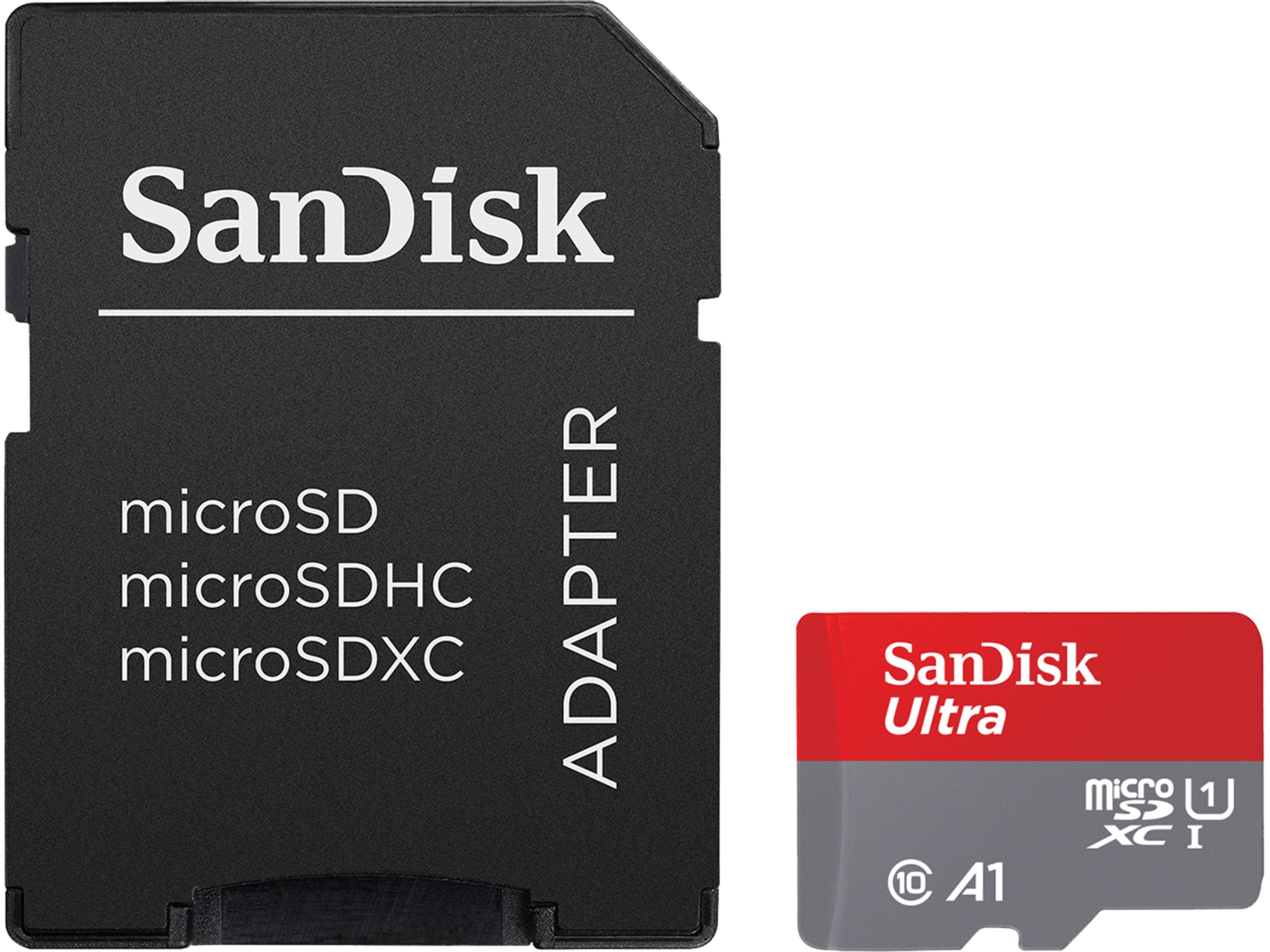 SanDisk Ultra microSDHC 32GB + SD Adapter Flash-hukommelse
