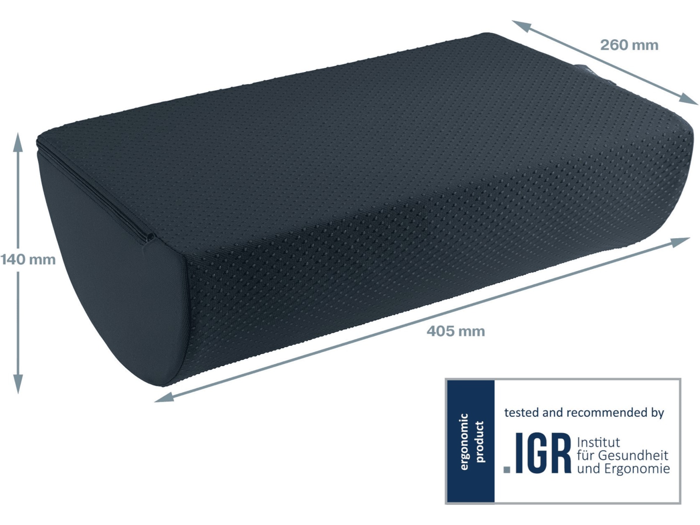 Leitz Ergo Cozy fodstøtte (grå) Fotskammel