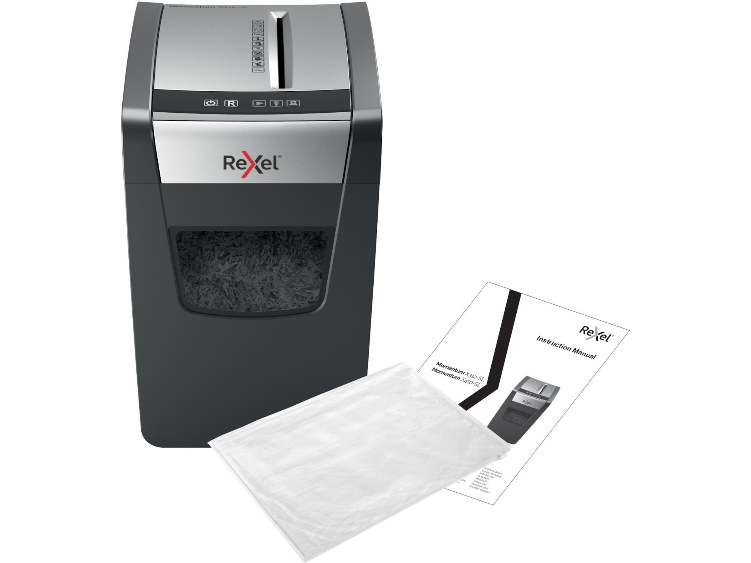 Rexel makulator Momentum X312-SL P3 Makuleringsmaskiner