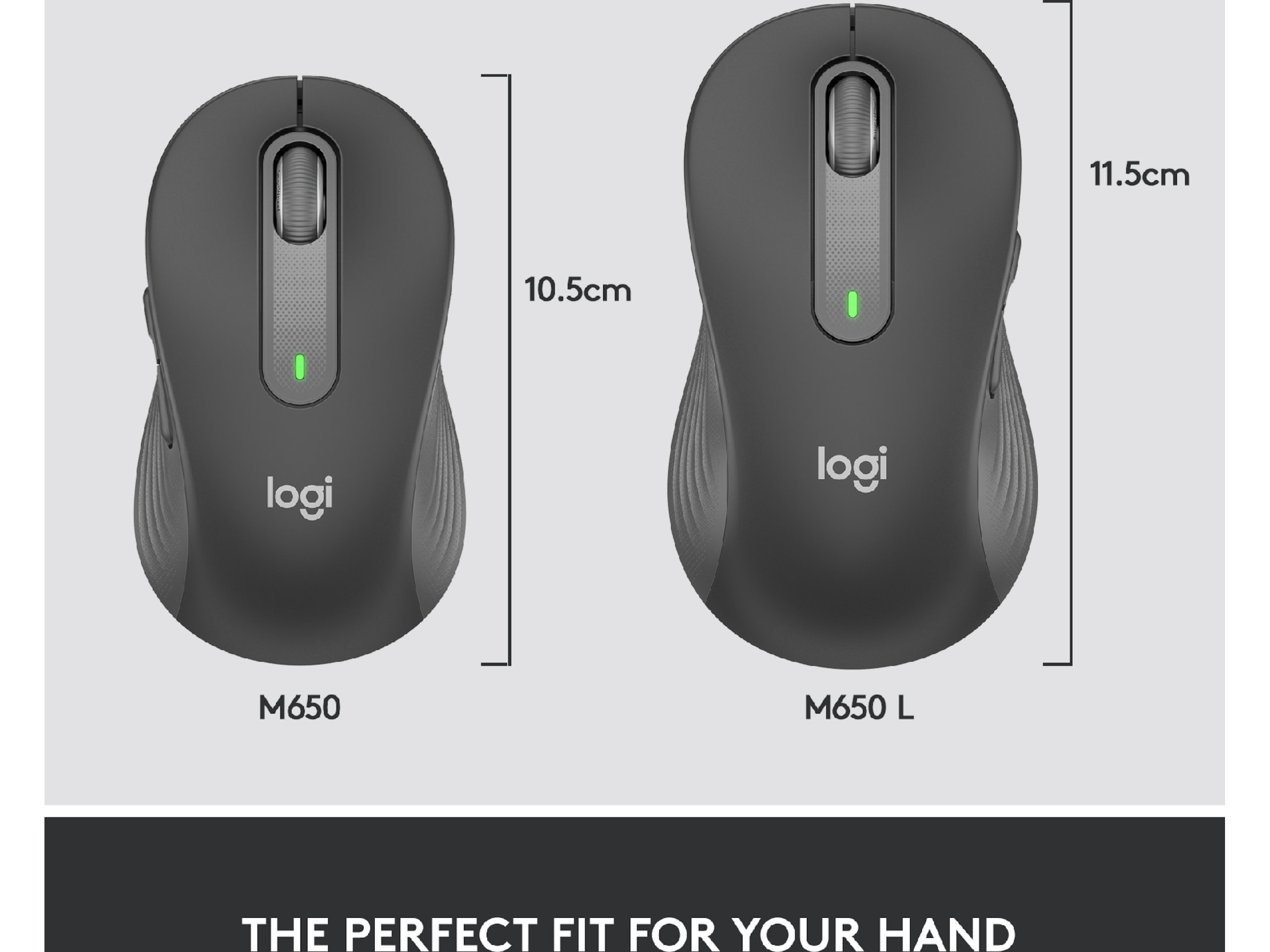 Logitech M650 For Business - Graphite Mus