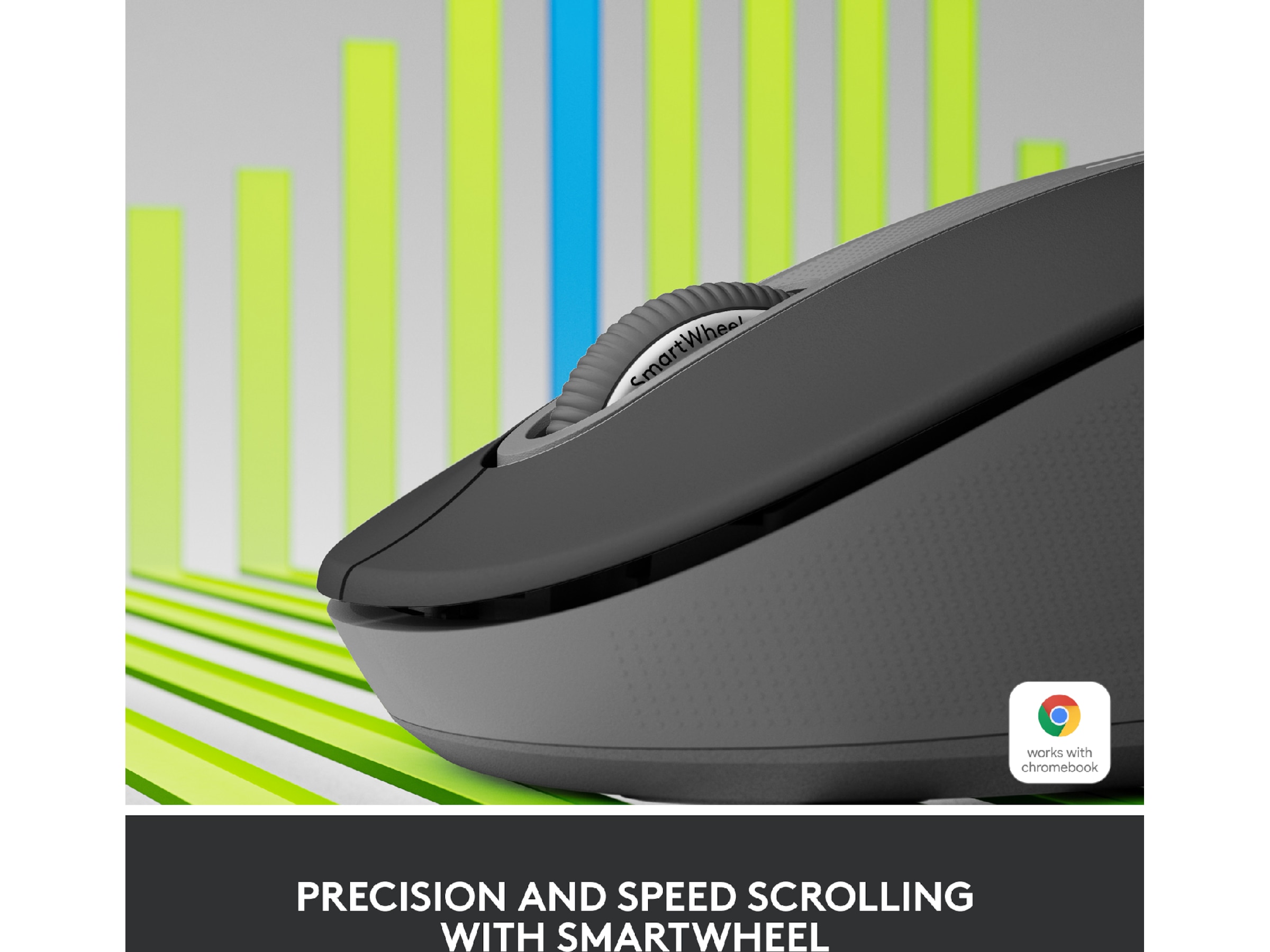 Logitech Signature M650 Large trådløs mus (grafitgrå) Mus