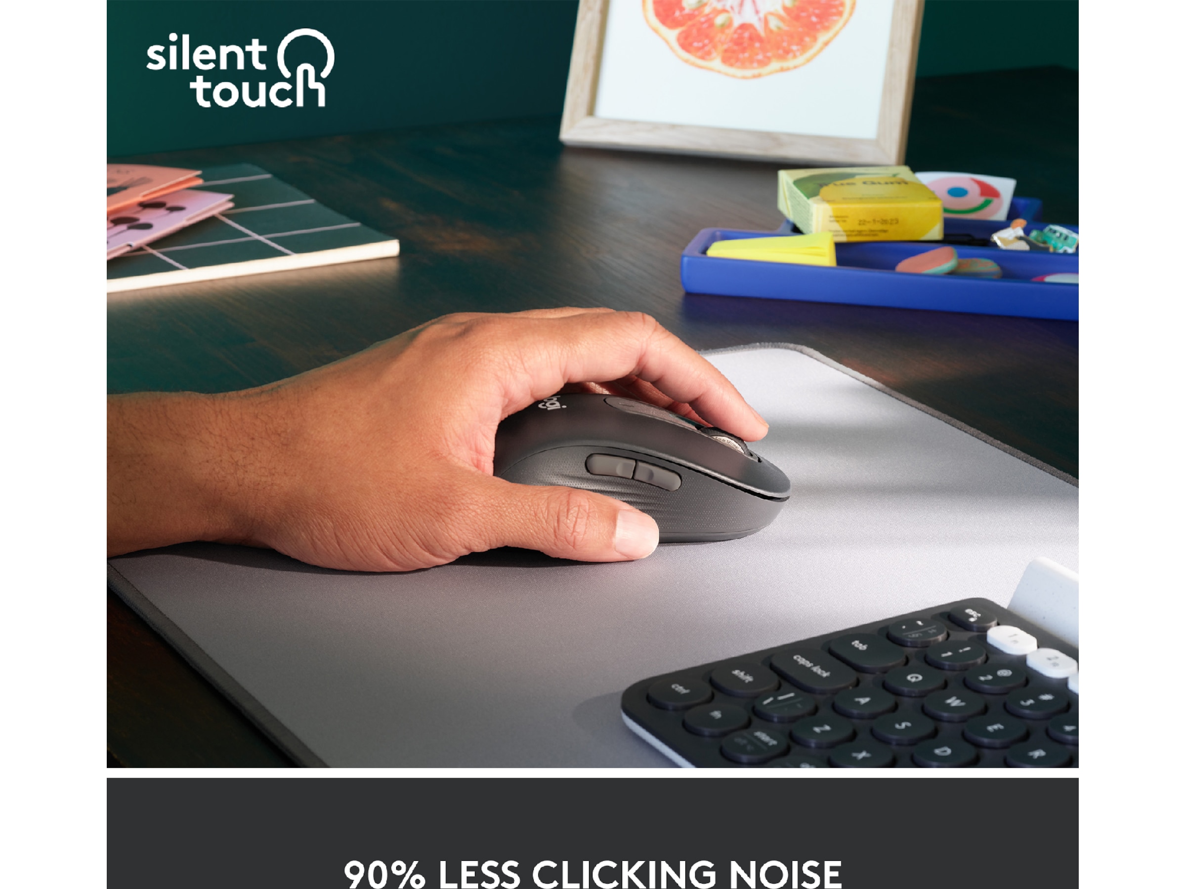 Logitech Signature M650 Large trådløs mus (grafitgrå) Mus