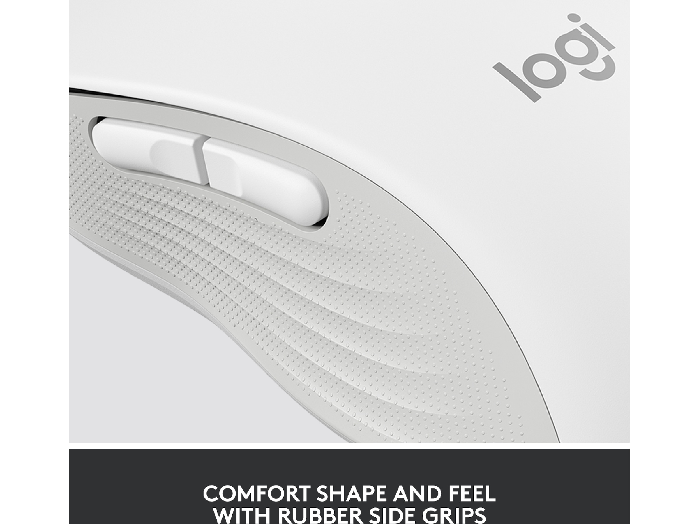 Logitech Signature M650 Medium  trådløs mus Offwhite Mus