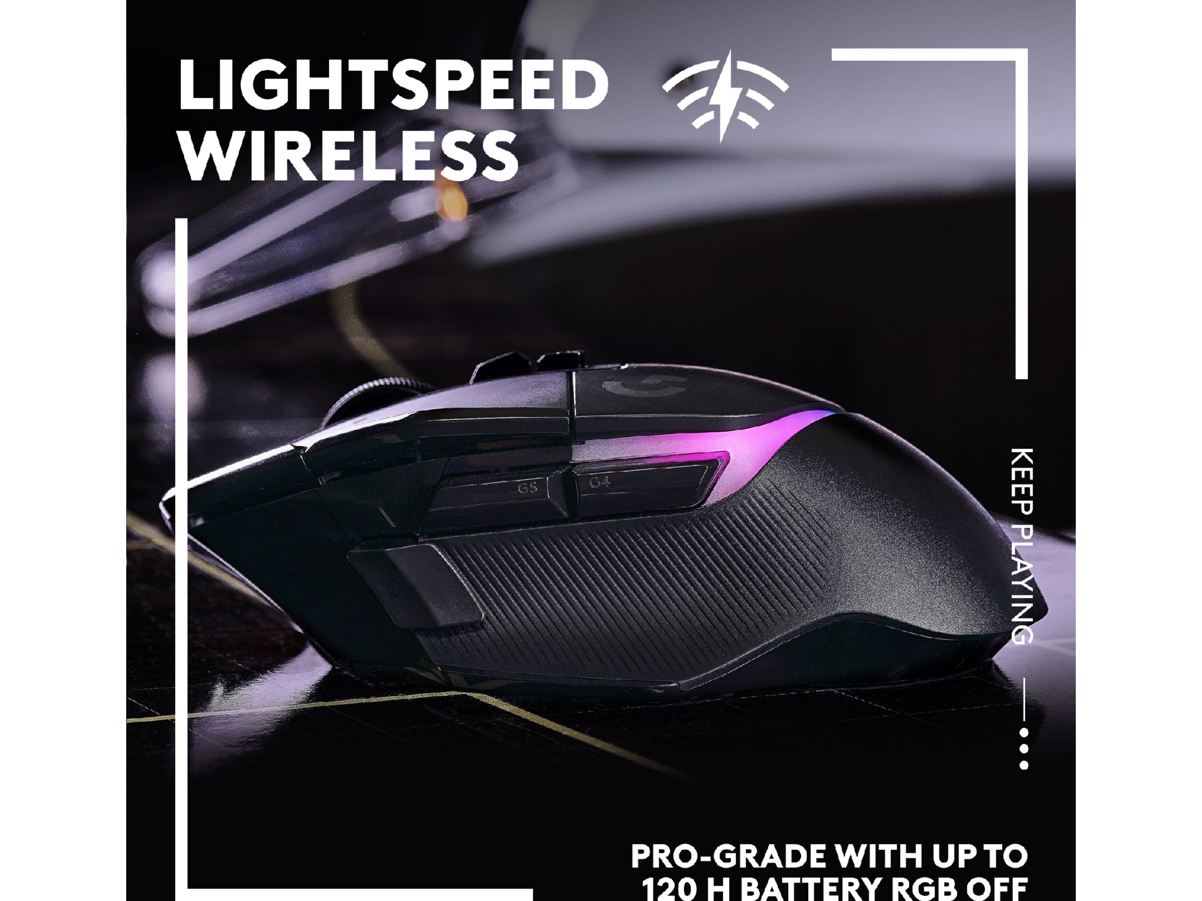 Logitech G502 X Plus Gaming Mus (sort) Gamingmus